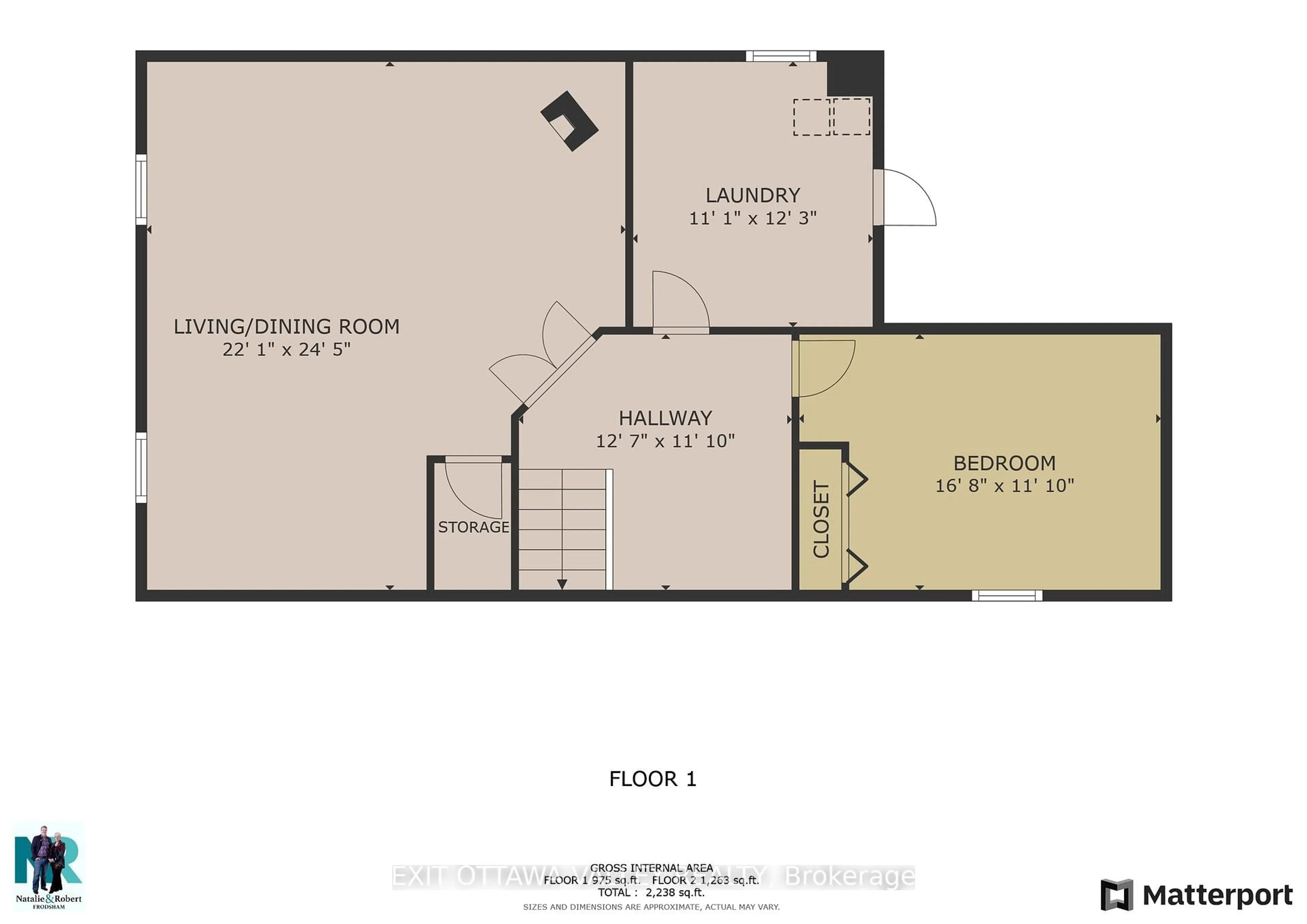 Floor plan for 1932 Gore Line, Westmeath Ontario K0J 2L0