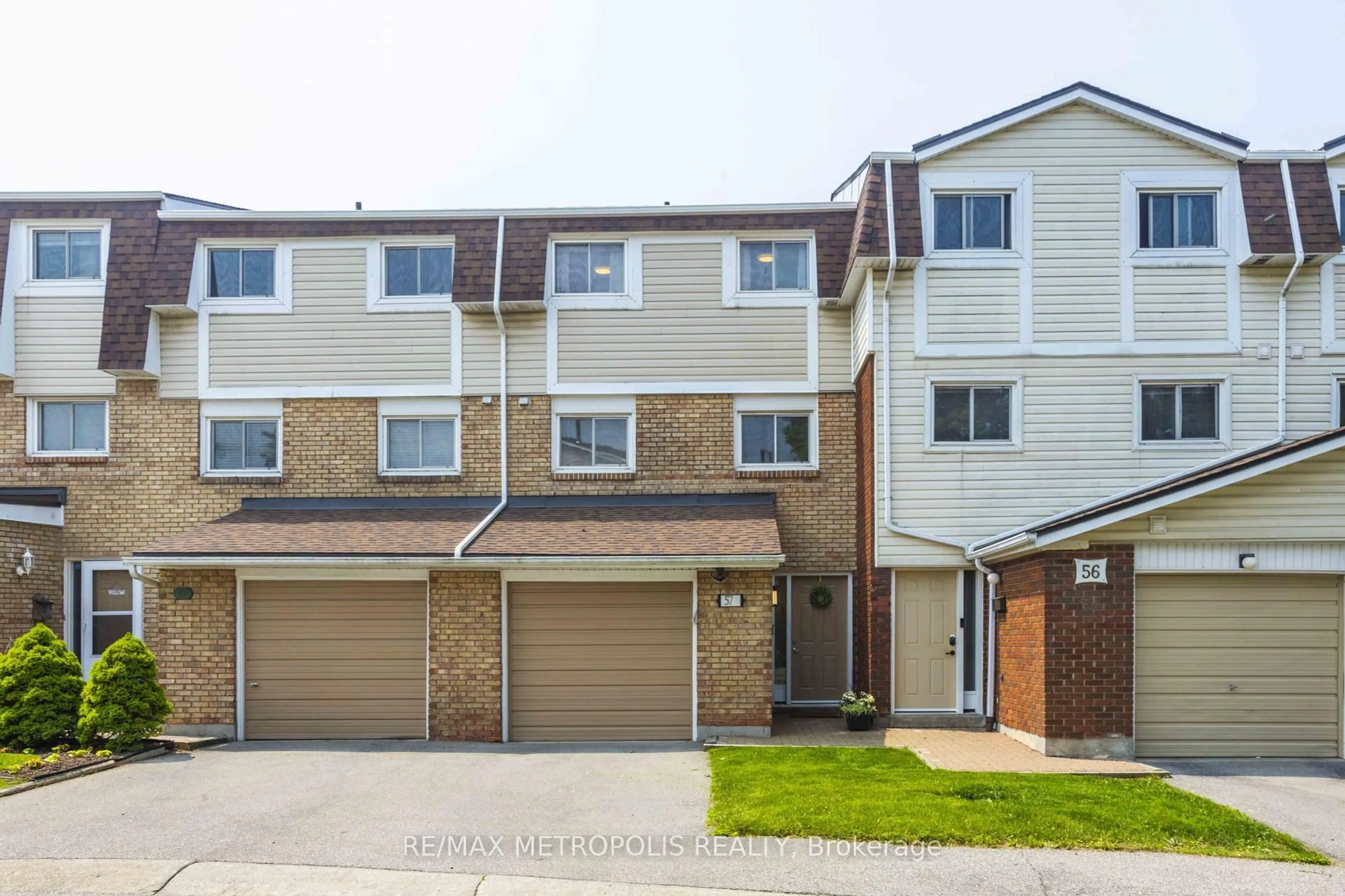 A pic from outside/outdoor area/front of a property/back of a property/a pic from drone, street for 11 Harrisford St #57, Hamilton Ontario L8K 6L7