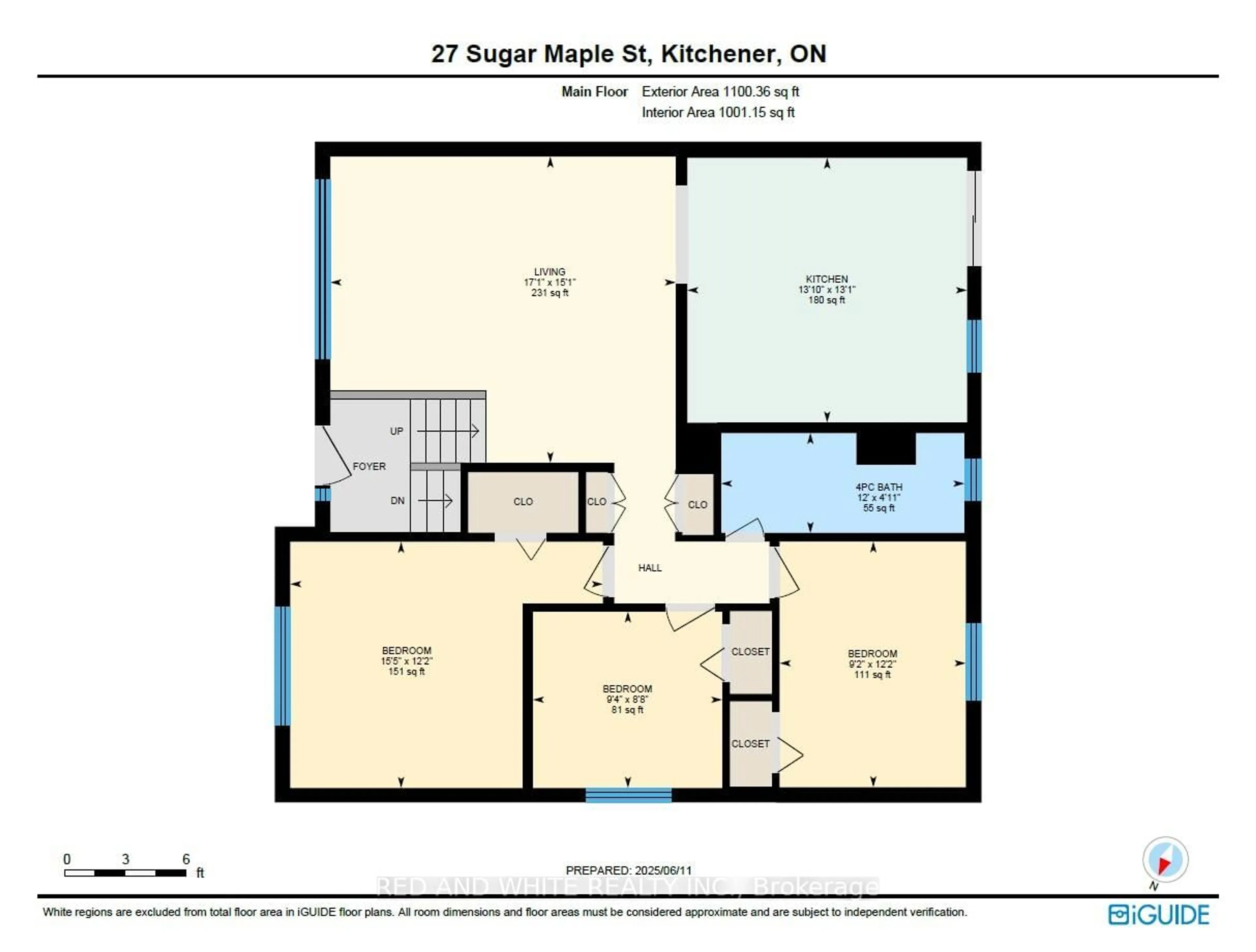 Floor plan for 27 Sugar Maple St, Kitchener Ontario N2N 1X4