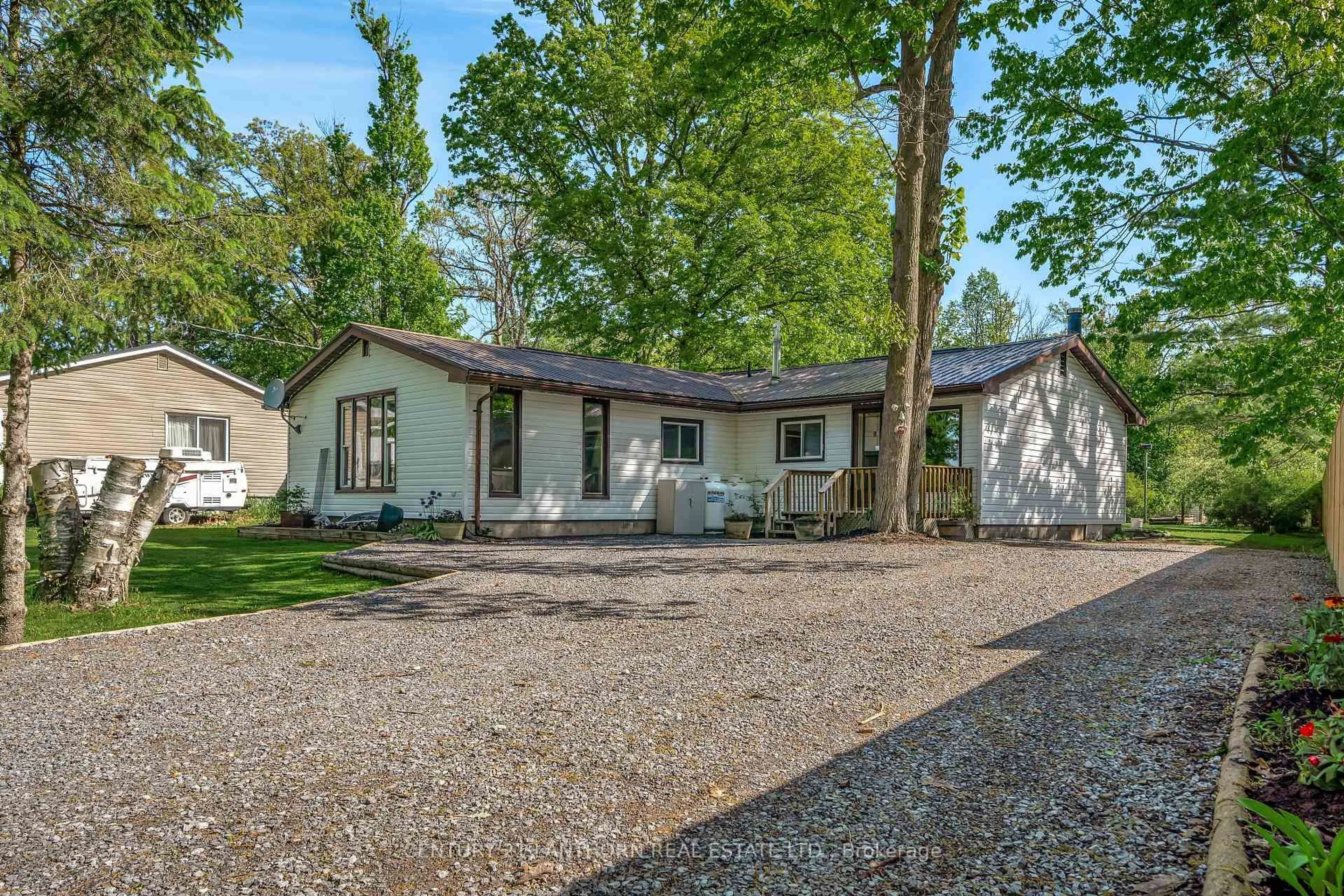 Home with vinyl exterior material, street for 202 River Rd, Trent Hills Ontario K0L 1L0