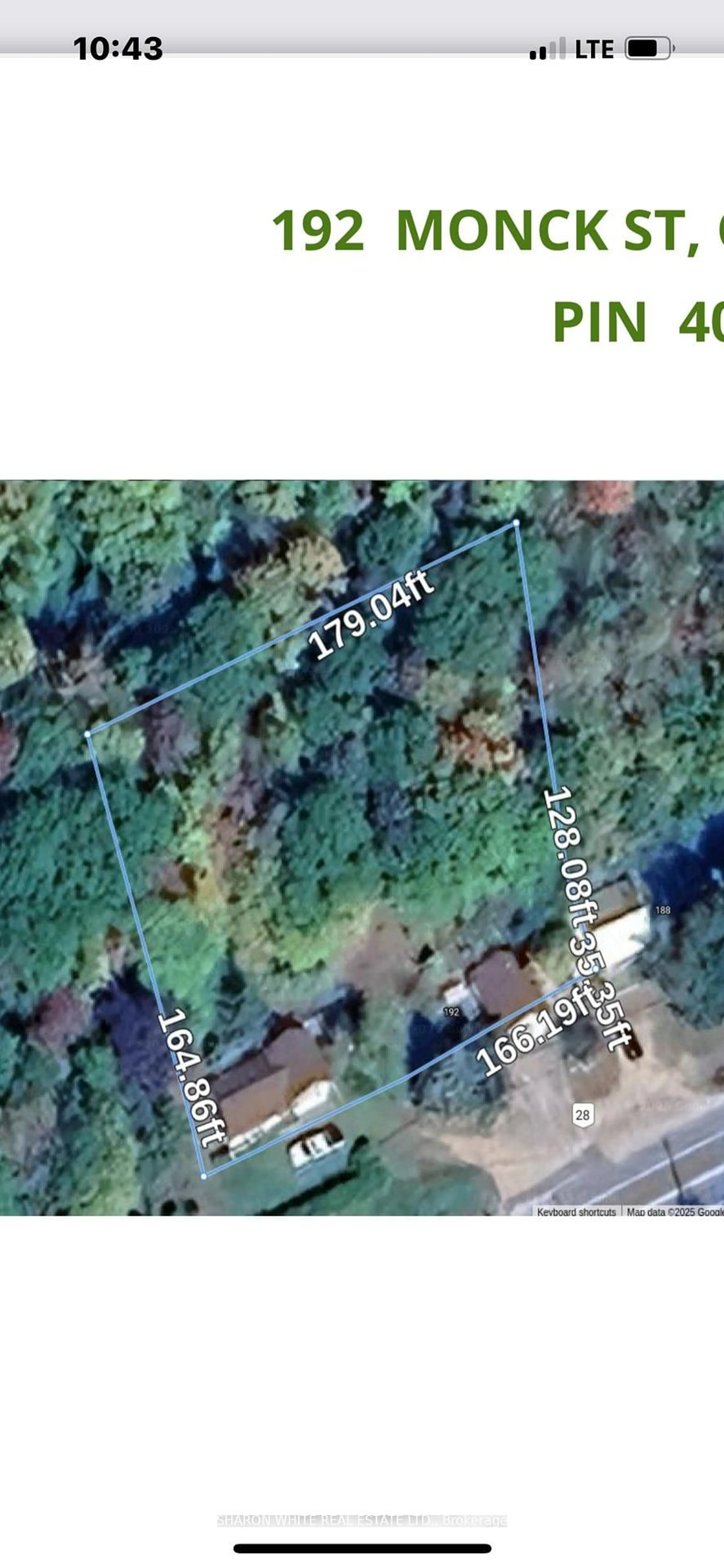 A pic from outside/outdoor area/front of a property/back of a property/a pic from drone, forest/trees view for 192 Monck St, Bancroft Ontario K0L 1C0