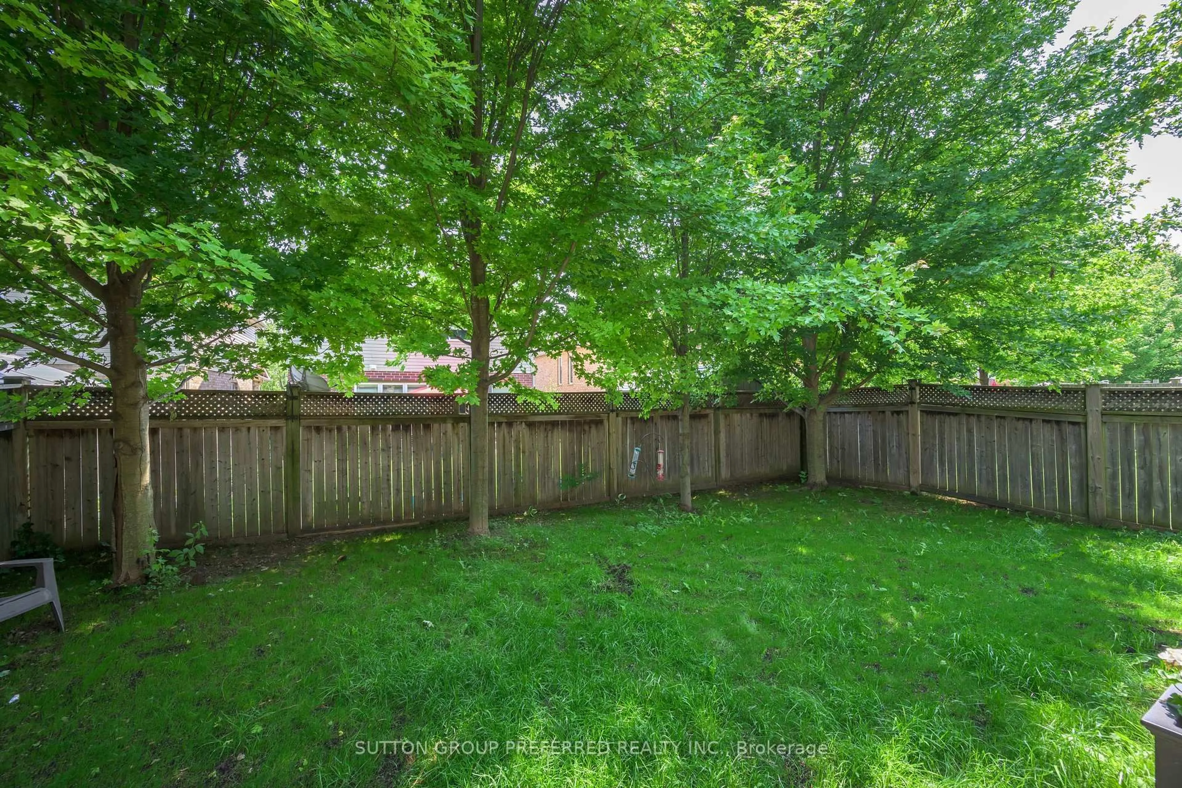 Patio, forest/trees view for 1141 Foxcreek Rd, London North Ontario N6G 0C3