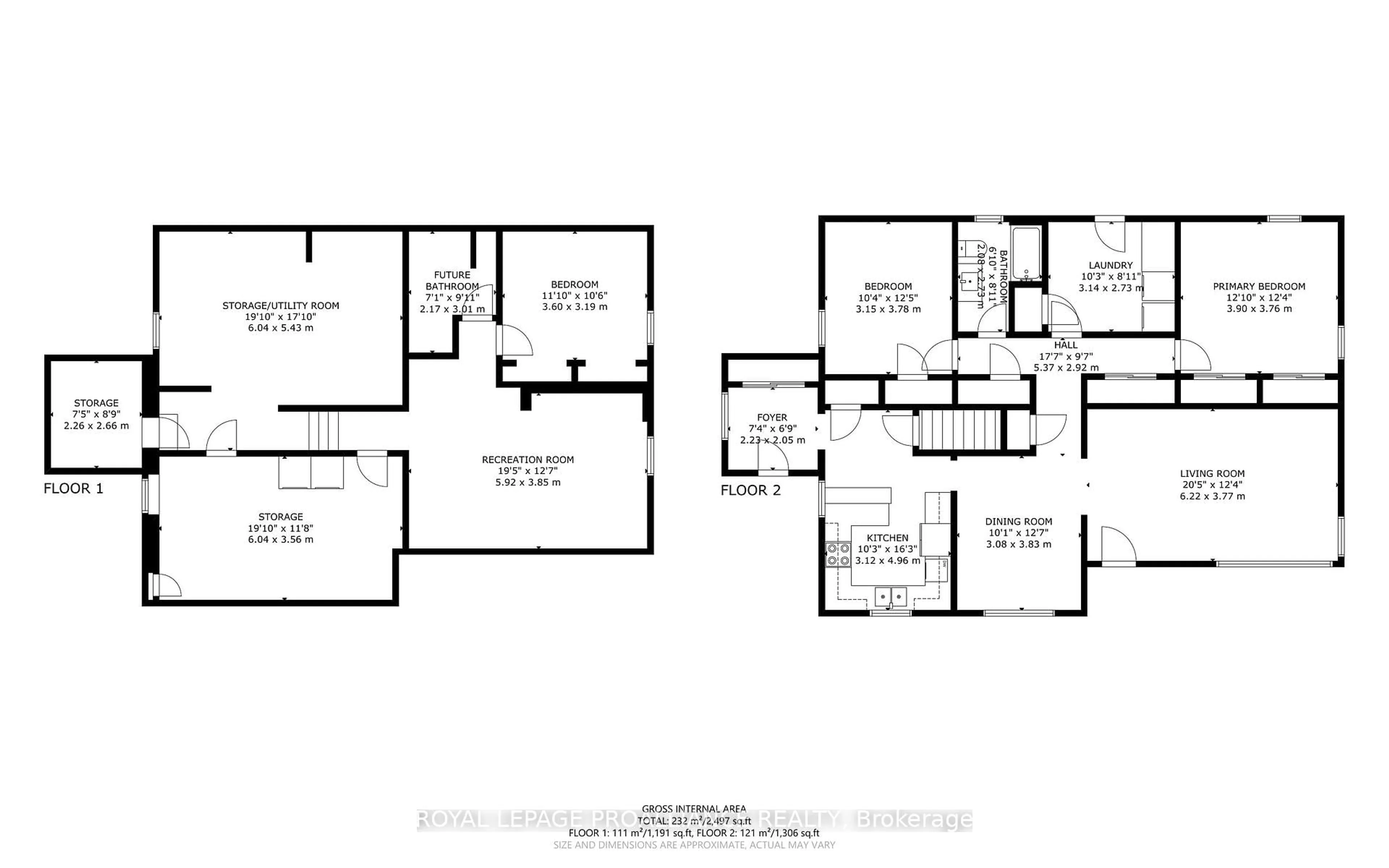 Floor plan for 1036 Wagarville Rd, Parham Ontario K0H 2K0