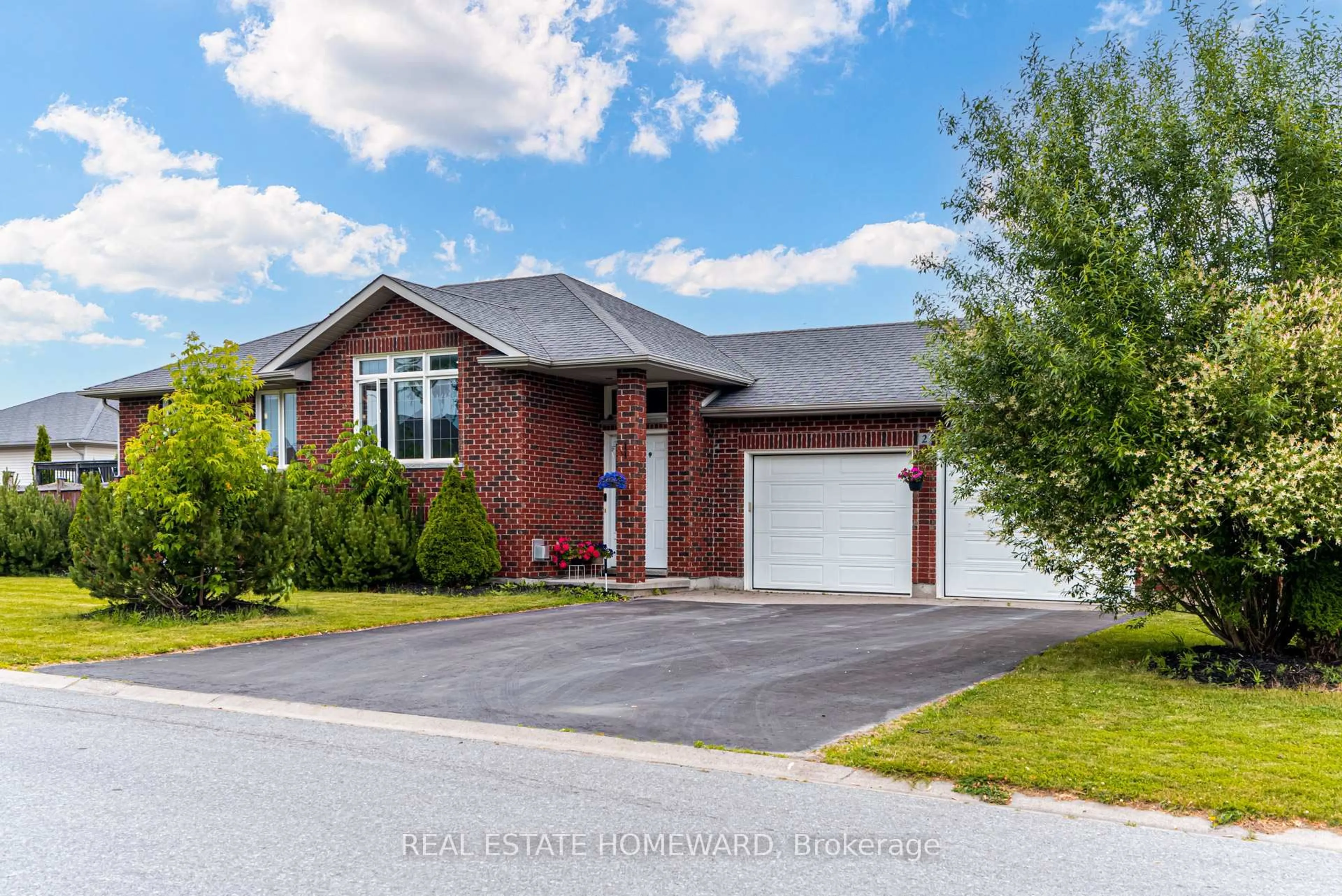 Home with brick exterior material, street for 2 Freedom Cres, Quinte West Ontario K8V 0C1
