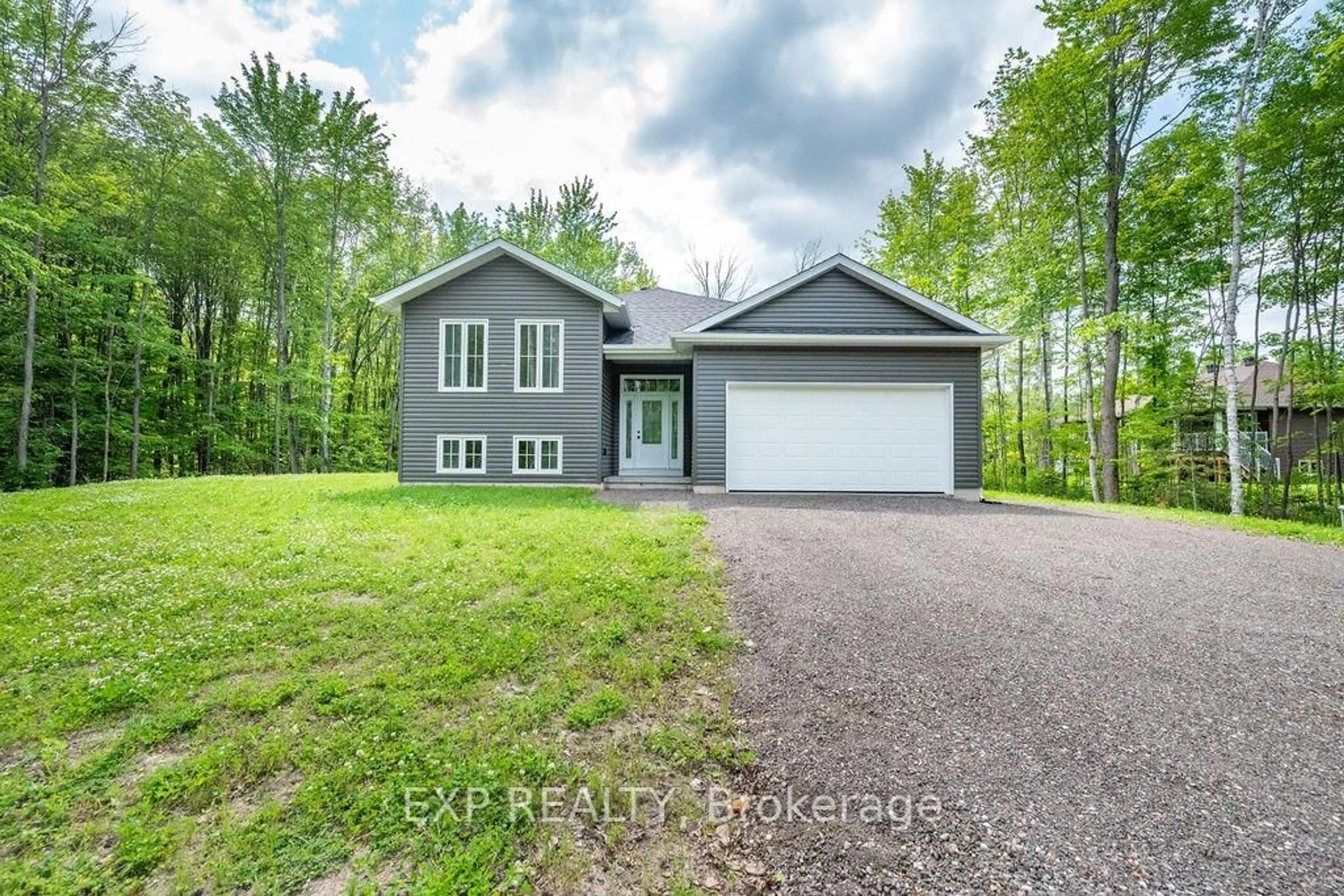 Home with vinyl exterior material, street for 116 Storyland Rd, Renfrew Ontario K7V 3Z8