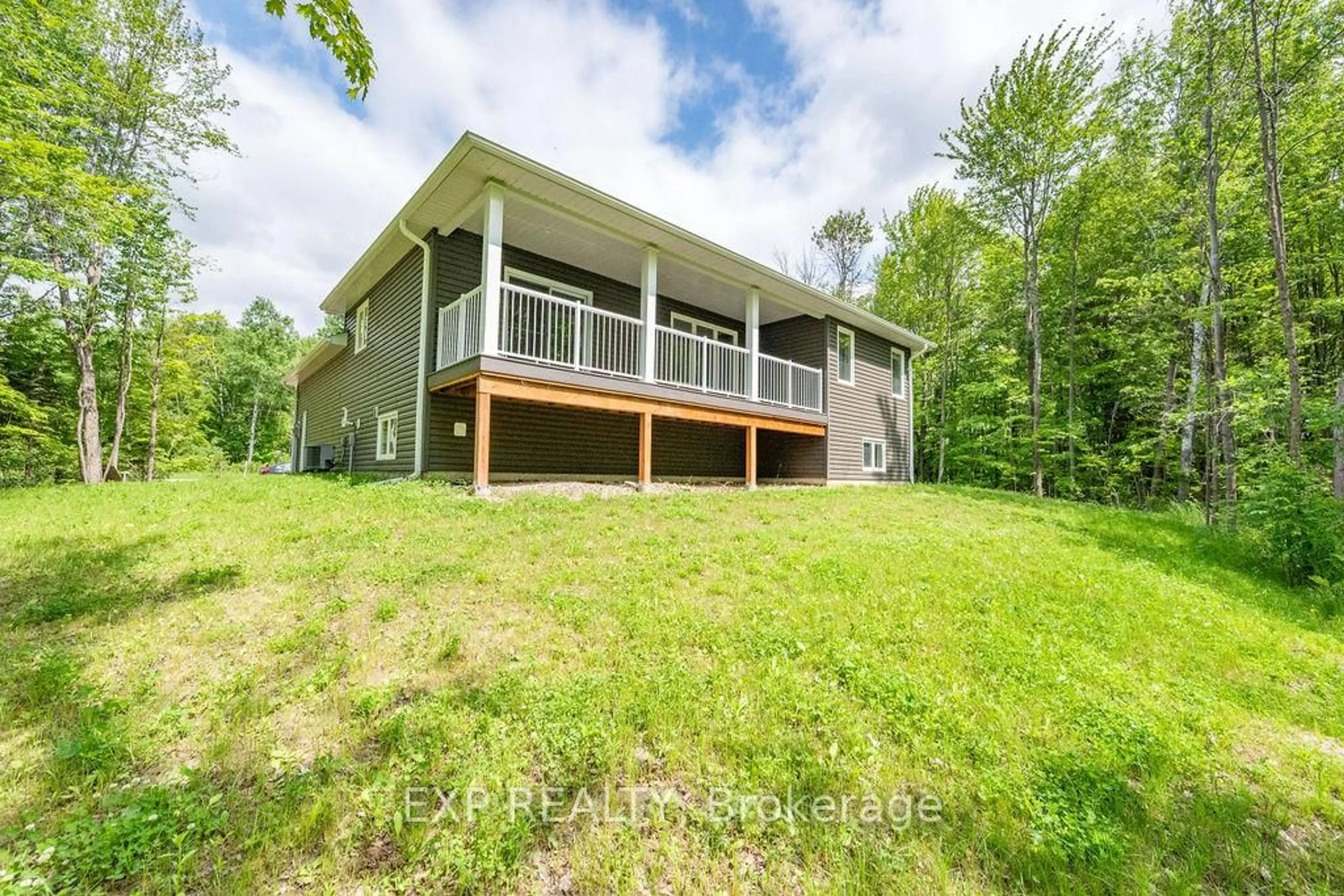 A pic from outside/outdoor area/front of a property/back of a property/a pic from drone, water/lake/river/ocean view for 116 Storyland Rd, Renfrew Ontario K7V 3Z8