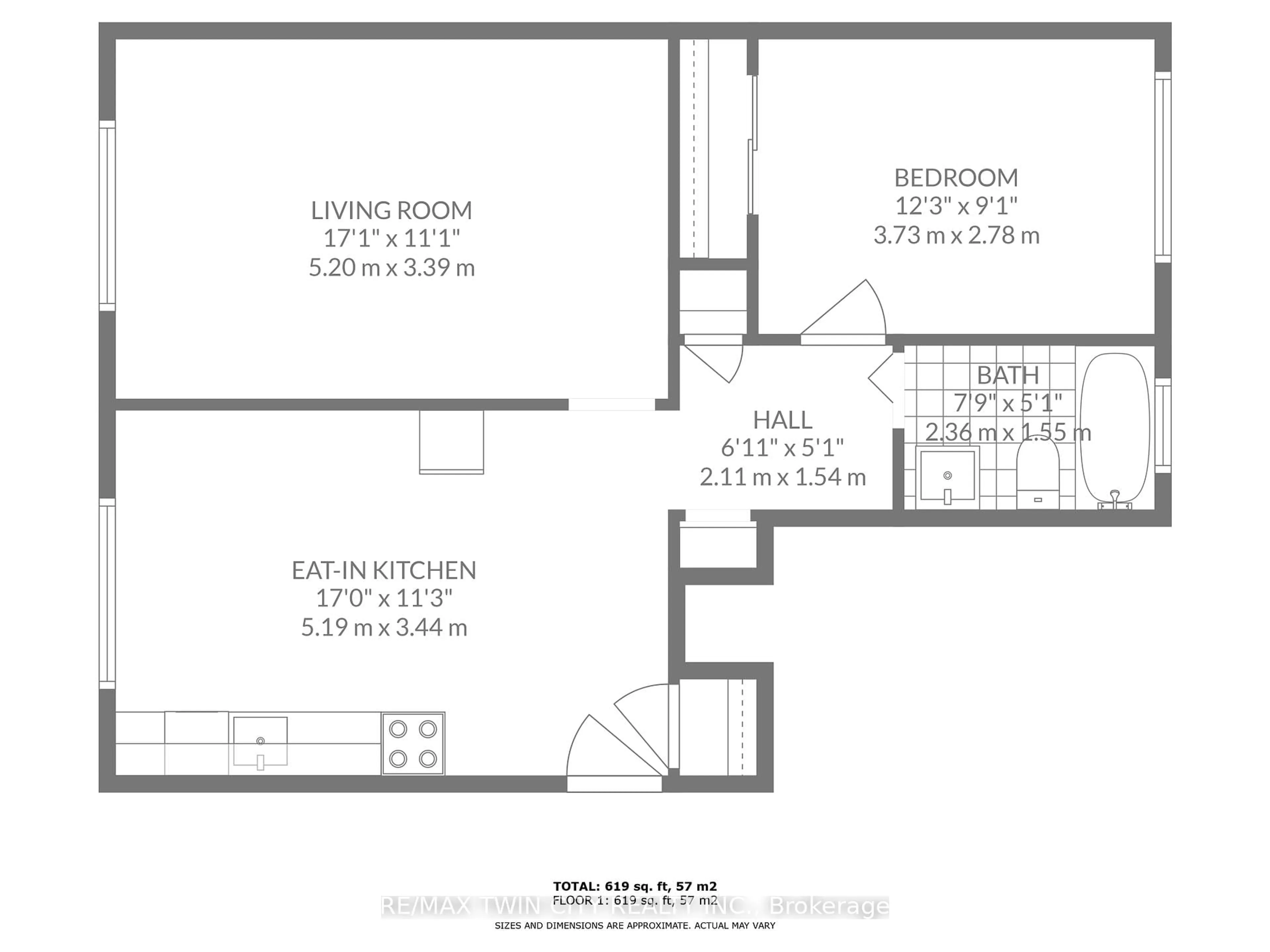 Floor plan for 115 Baldwin Ave, Brantford Ontario N3S 1H9