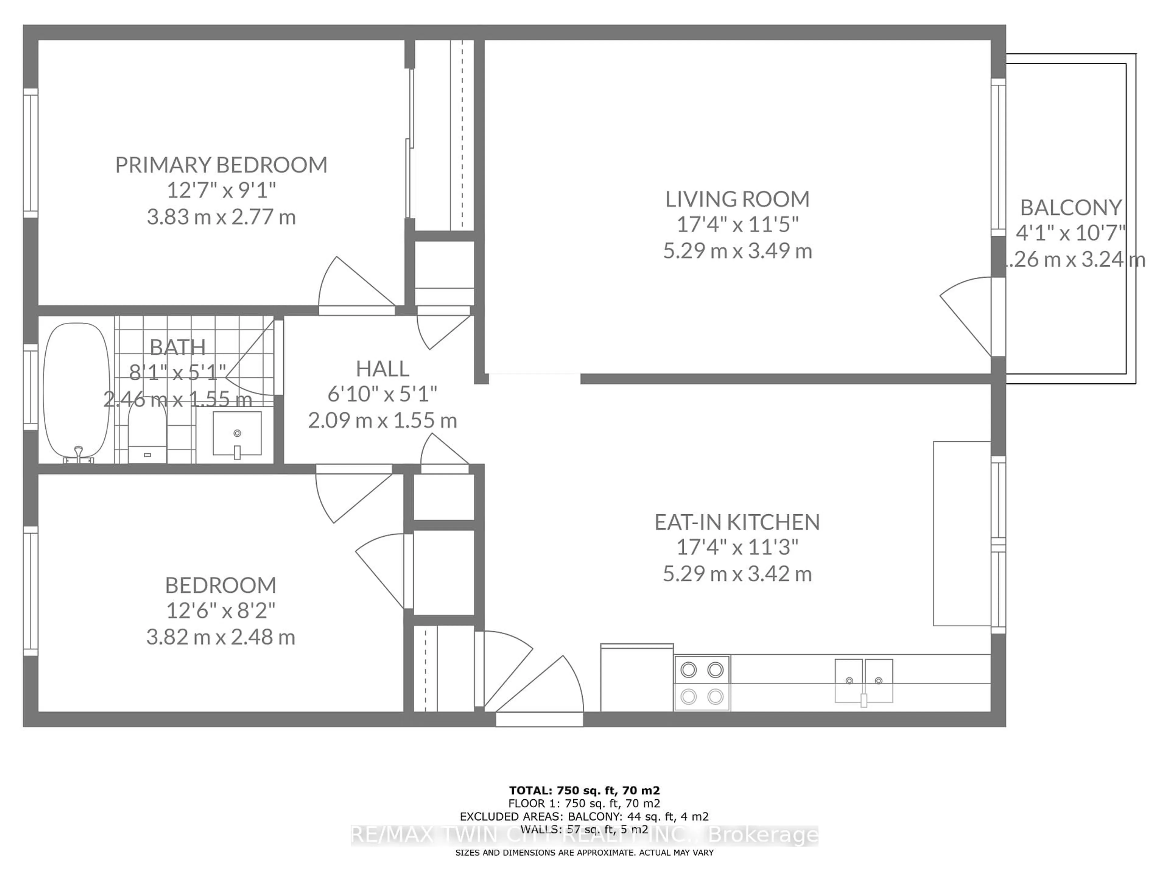 Floor plan for 115 Baldwin Ave, Brantford Ontario N3S 1H9