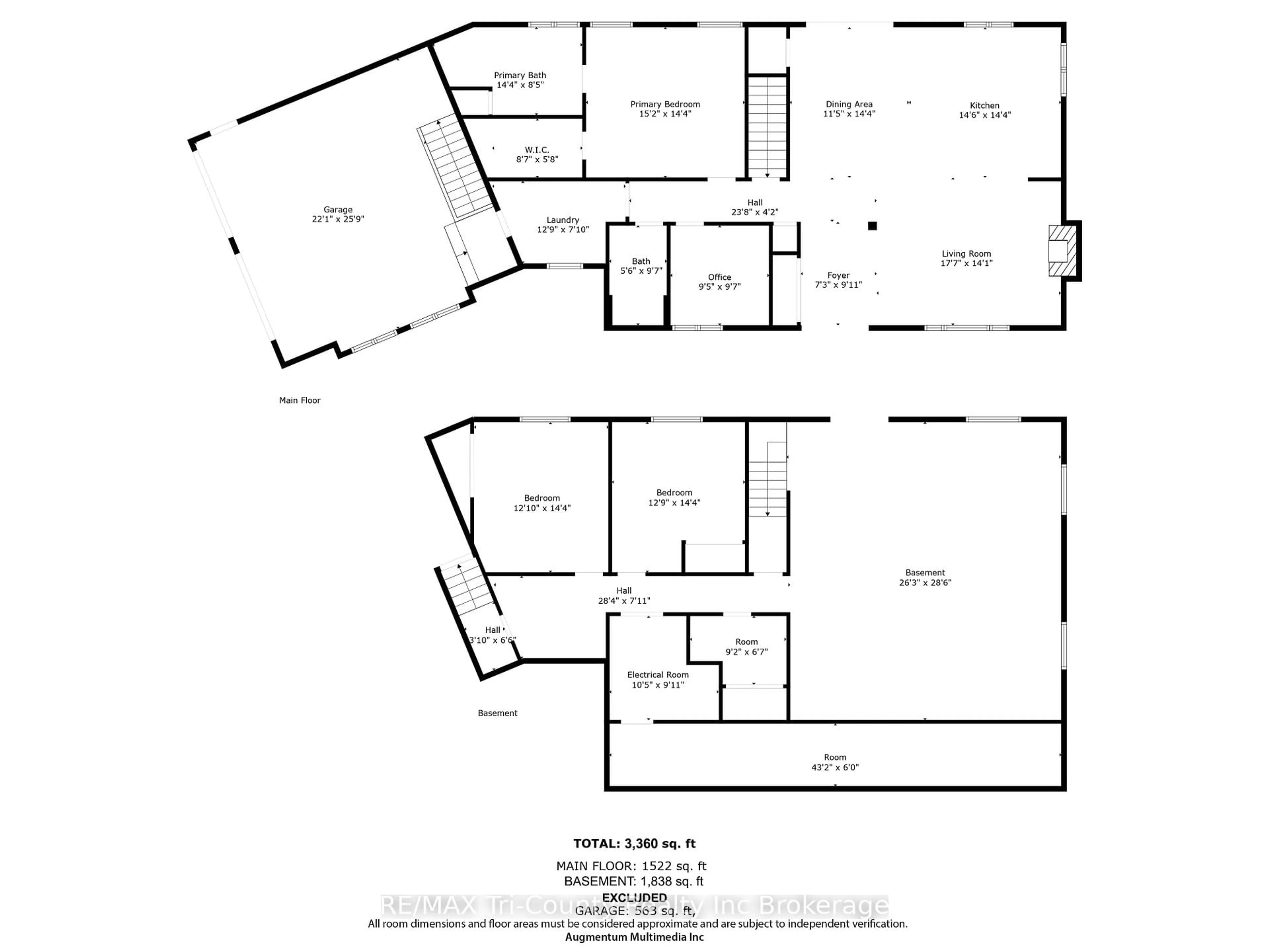 Floor plan for 66 Talbot St, Norfolk Ontario N0J 1E0