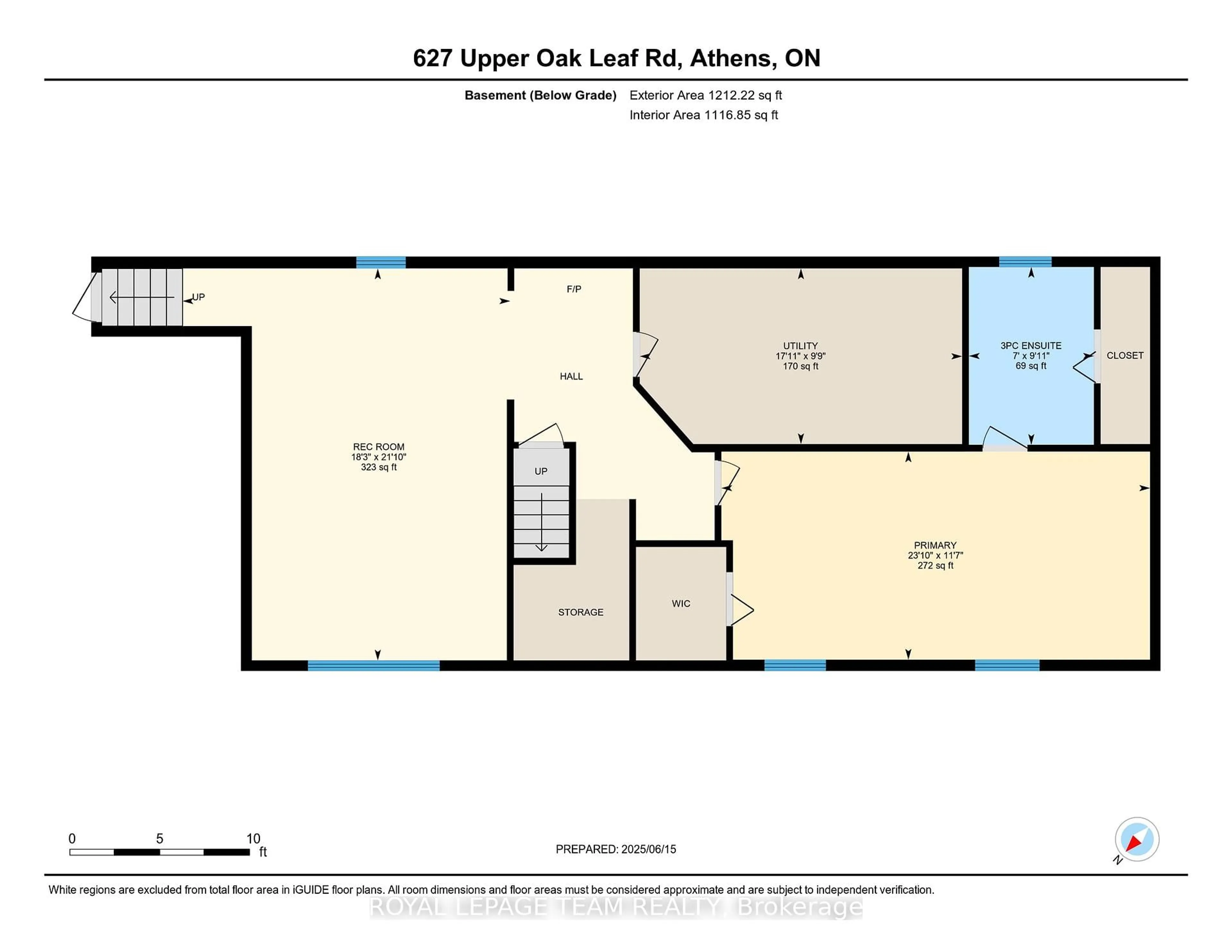 Floor plan for 627 Upper Oakleaf Rd, Athens Ontario K0E 1B0