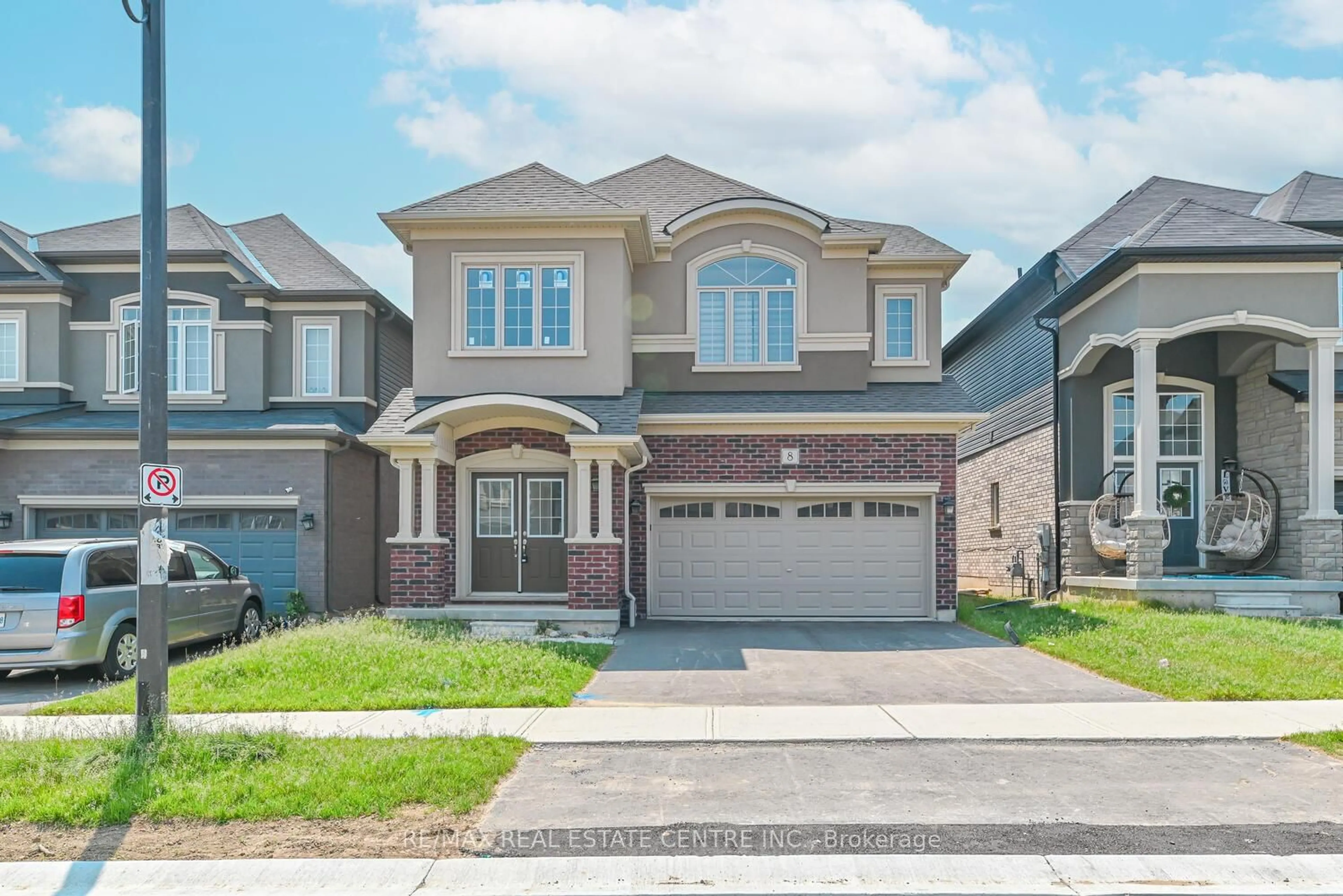Home with brick exterior material, street for 8 Stokes Rd, Brant Ontario N3L 0L9
