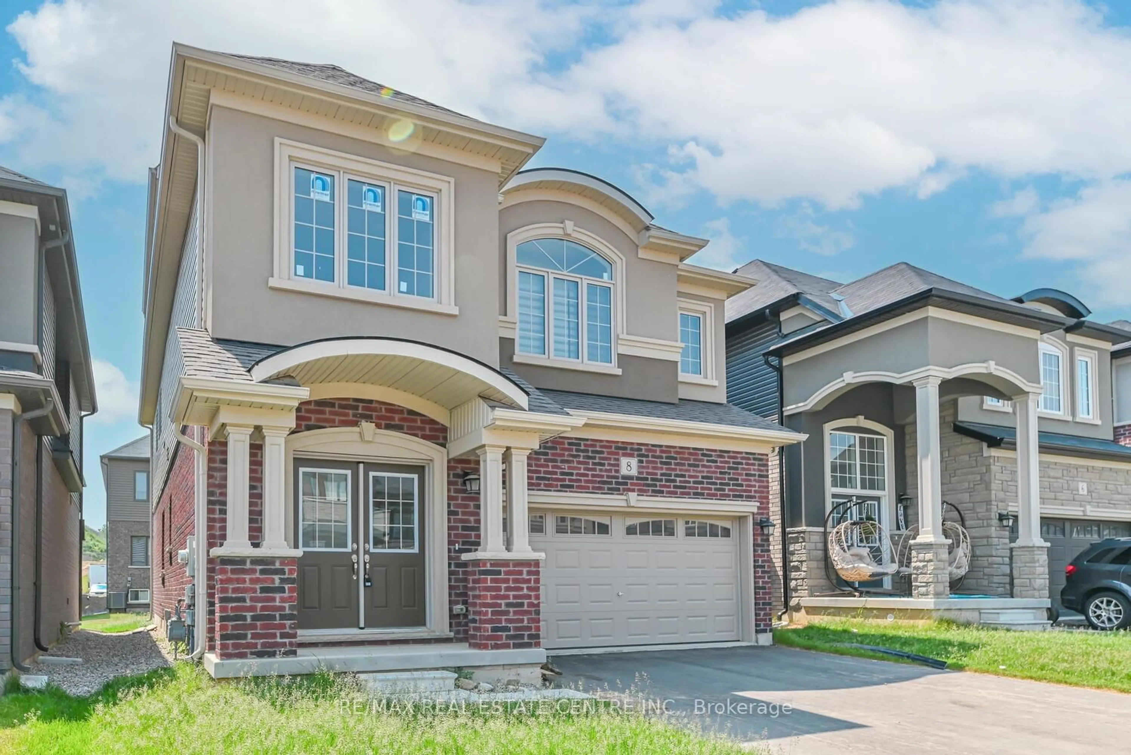 Home with brick exterior material, street for 8 Stokes Rd, Brant Ontario N3L 0L9