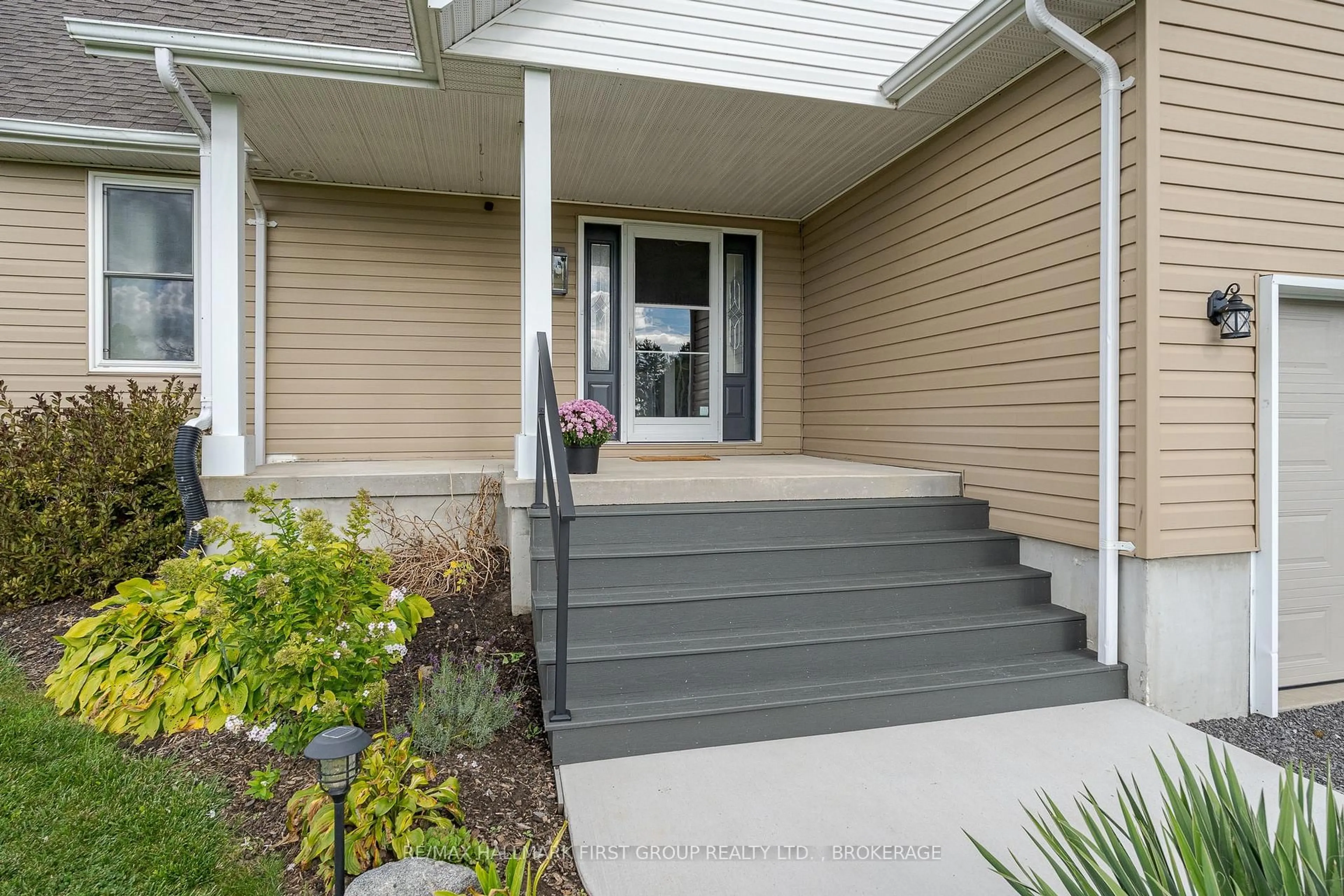Home with vinyl exterior material, street for 437 Abrams Rd, Napanee Ontario K7R 3K8