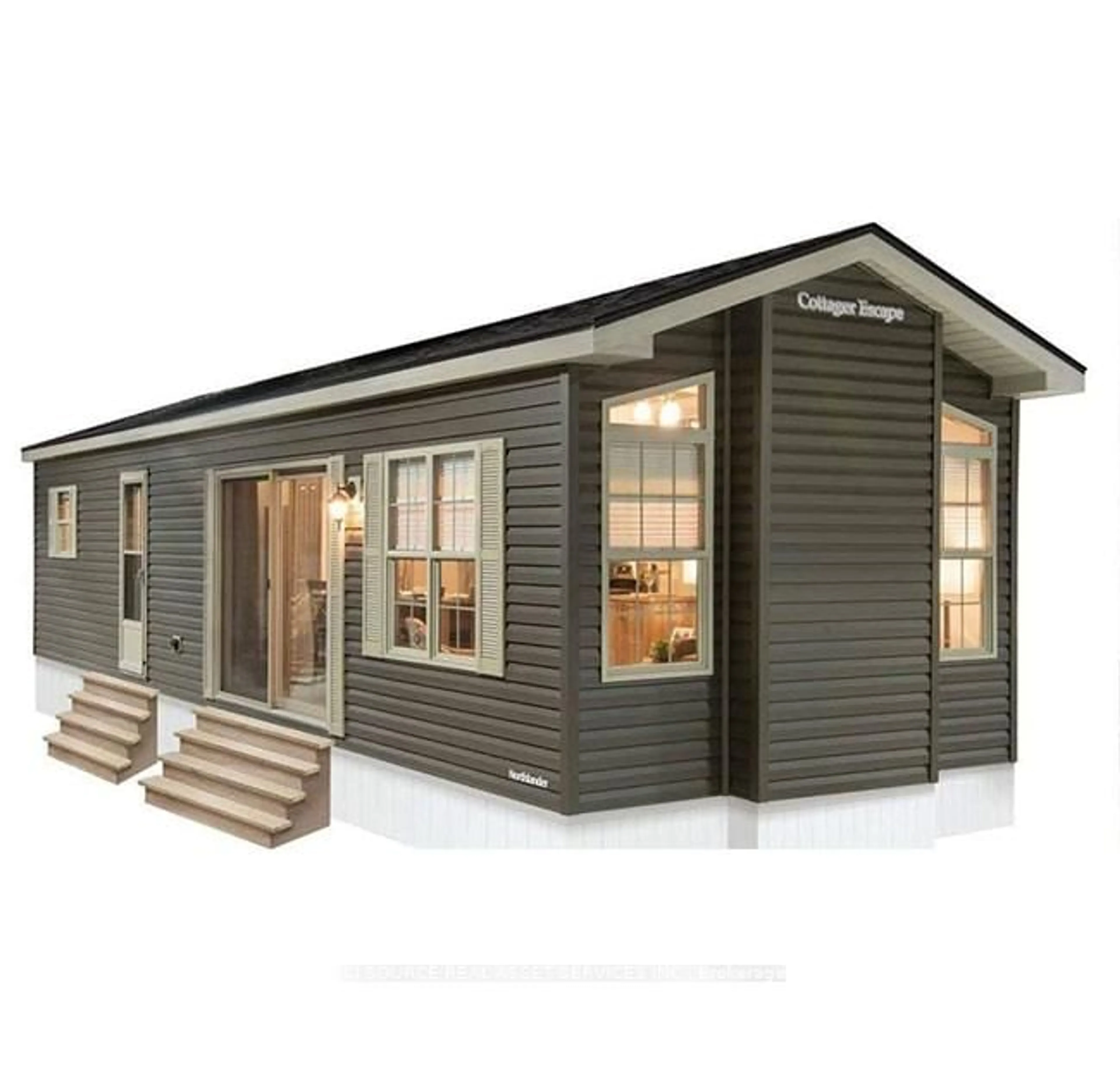 Home with vinyl exterior material, building for 7100 County Rd 18 #BGR823, Alnwick/Haldimand Ontario K0K 2X0