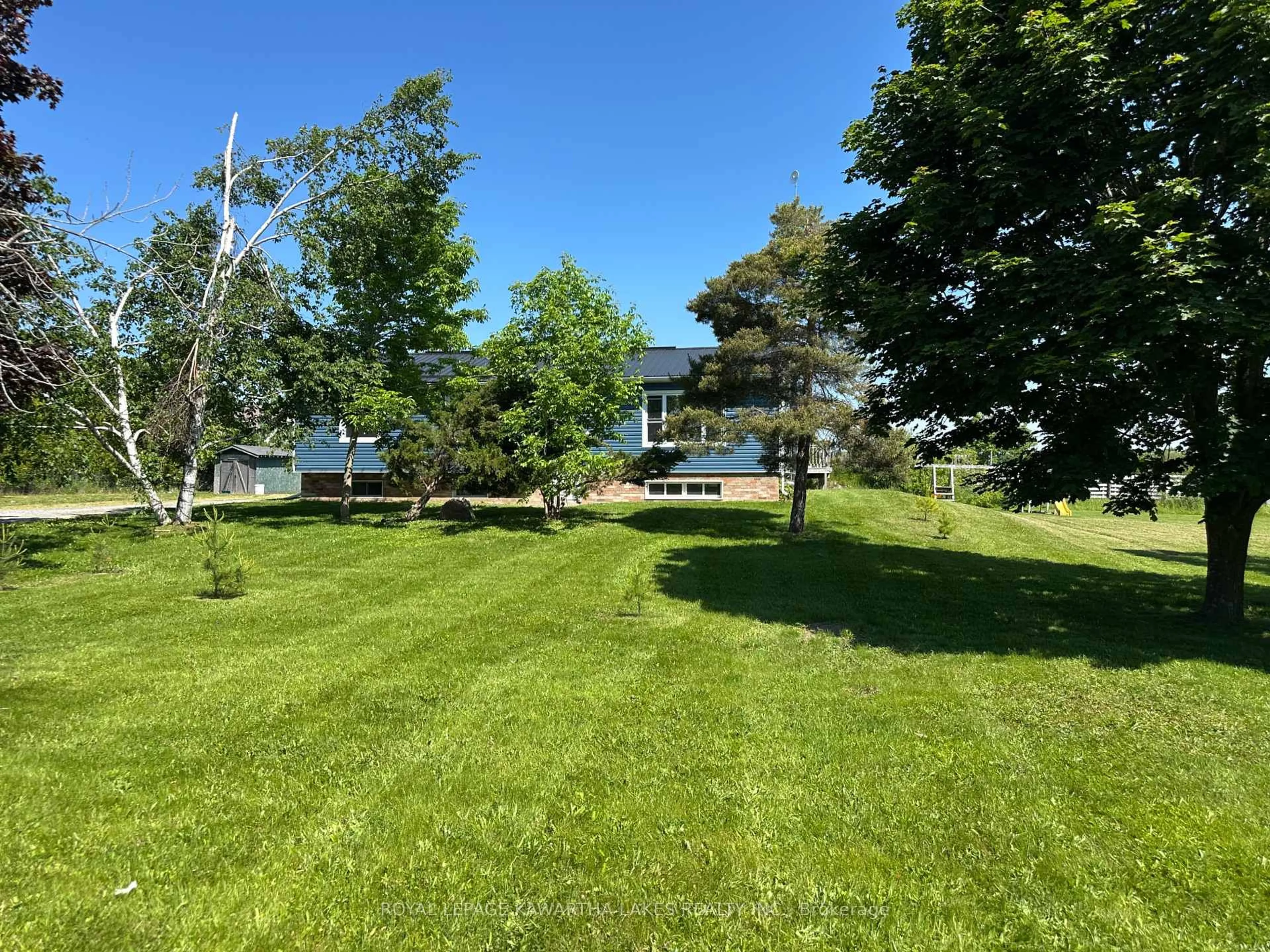 A pic from outside/outdoor area/front of a property/back of a property/a pic from drone, water/lake/river/ocean view for 1141 Lorneville Rd, Kawartha Lakes Ontario K0M 2T0