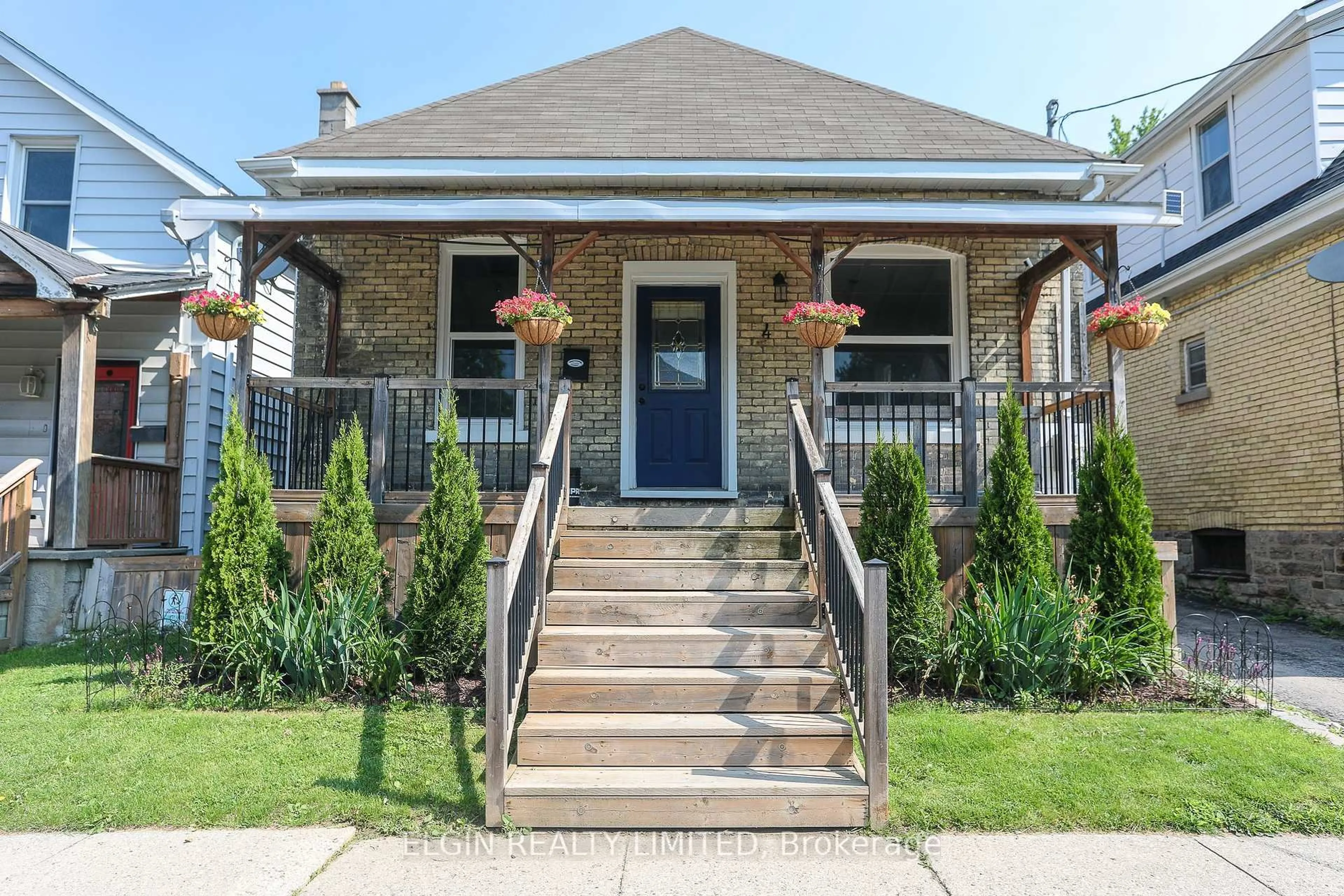 Home with brick exterior material, street for 4 Antrim St, St. Thomas Ontario N5P 1S3