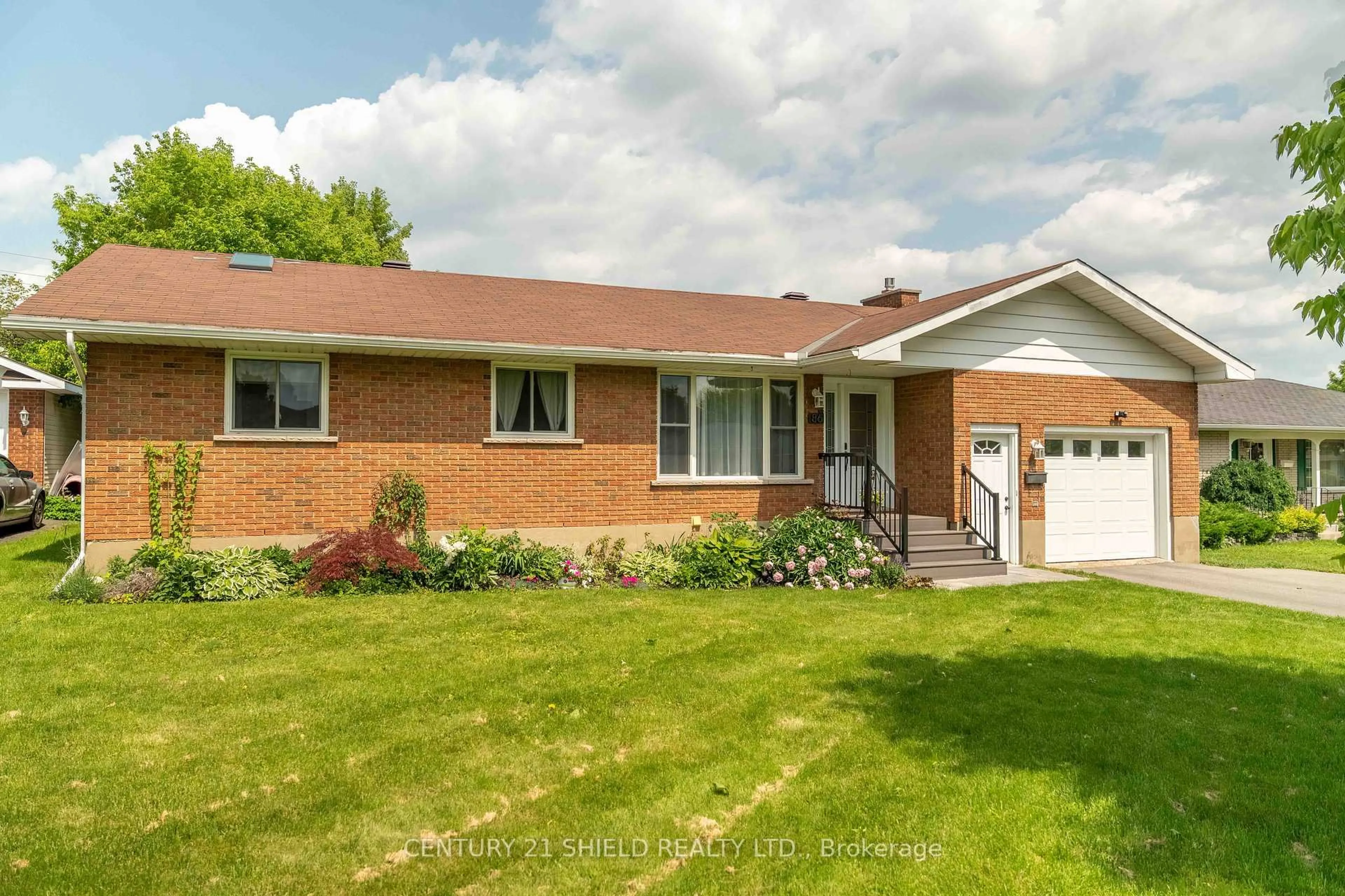 Home with brick exterior material, street for 86 VALECREST Dr, Cornwall Ontario K6H 6E1