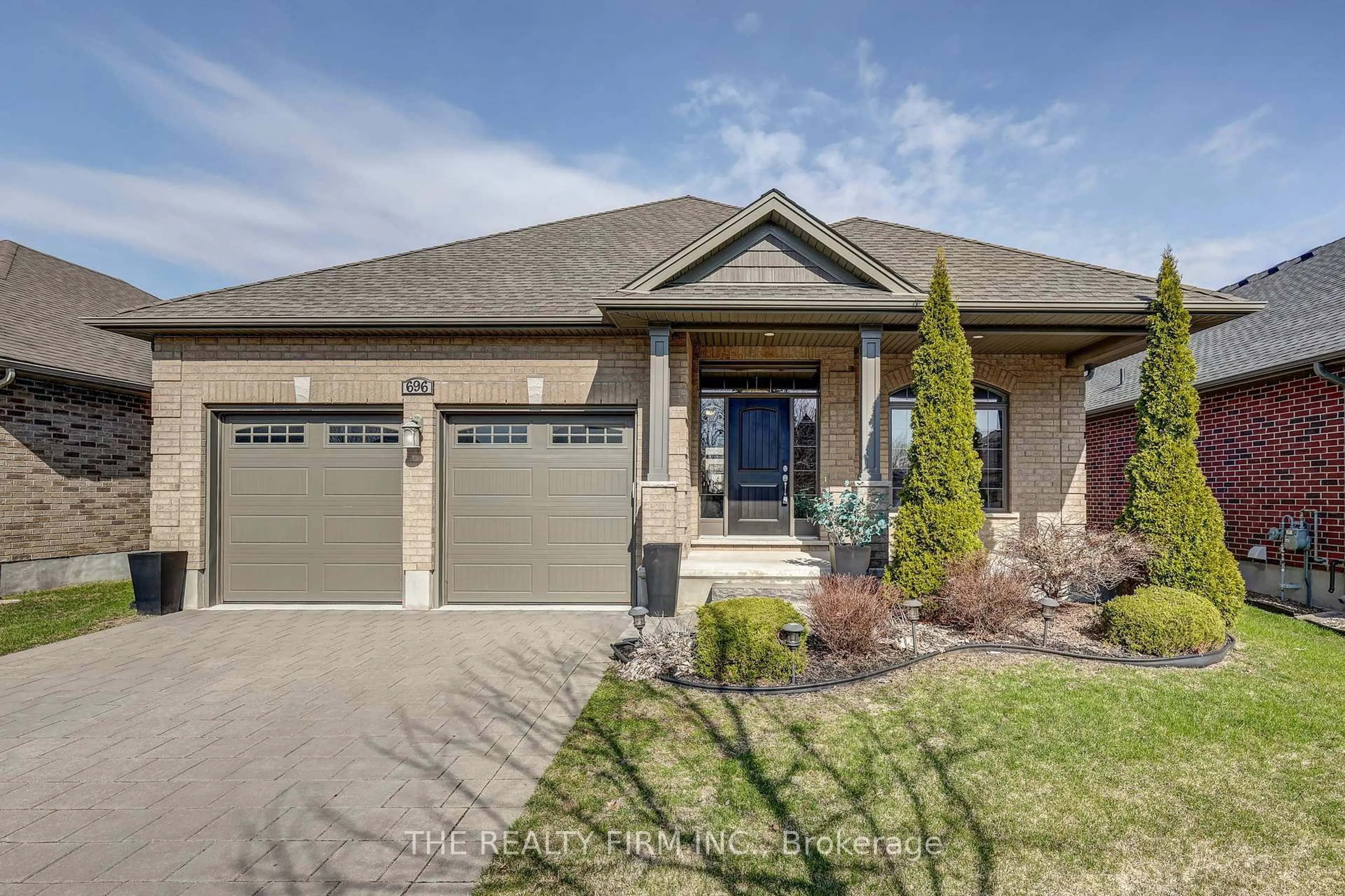 Home with brick exterior material, street for 696 Bennett Cres, Strathroy-Caradoc Ontario N0L 1W0
