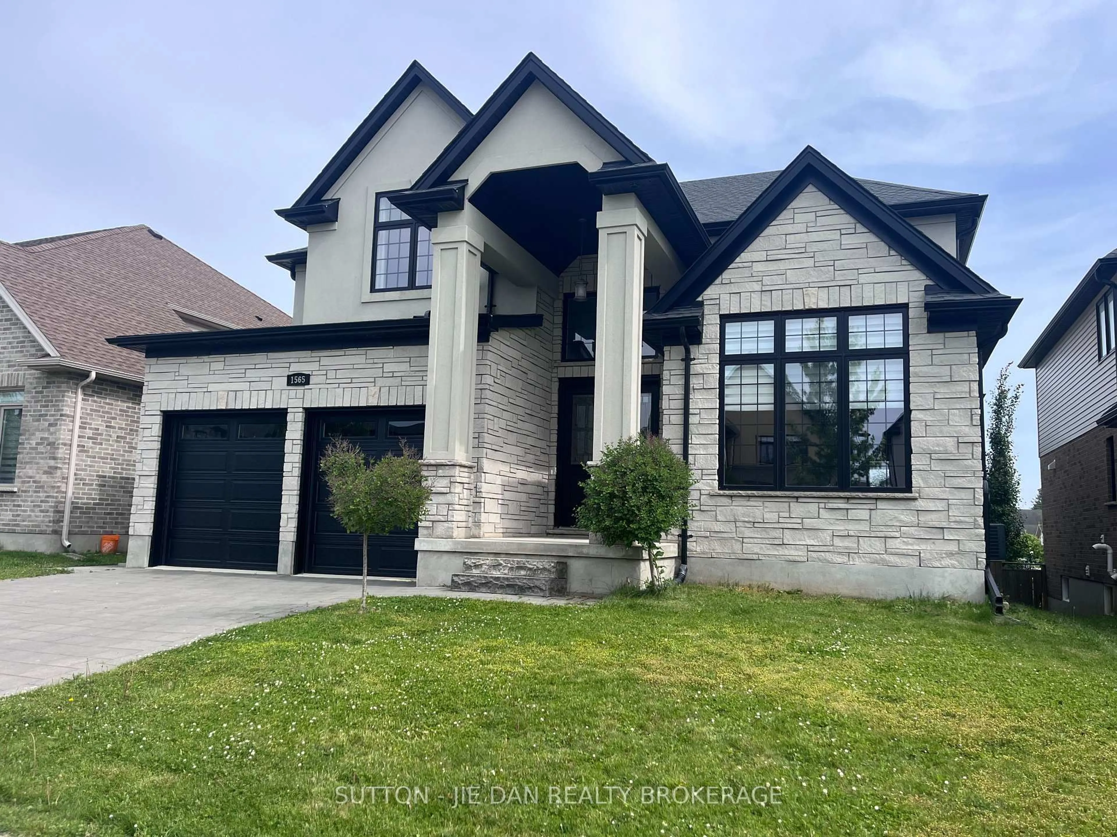Home with brick exterior material, street for 1565 SANDRIDGE Ave, London North Ontario N5X 0G5
