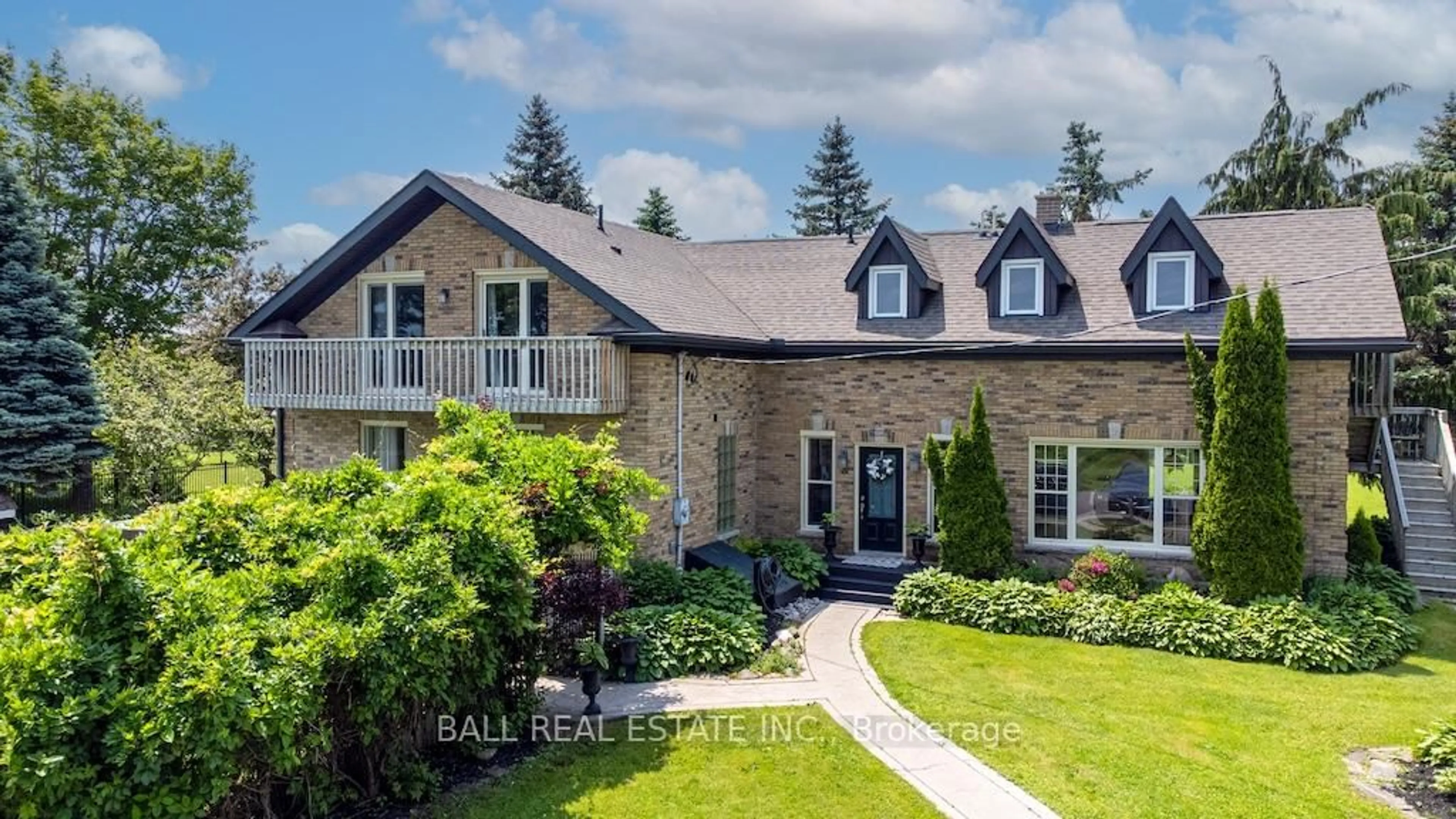 Home with brick exterior material, street for 587 Centre Line, Selwyn Ontario K9J 6X5