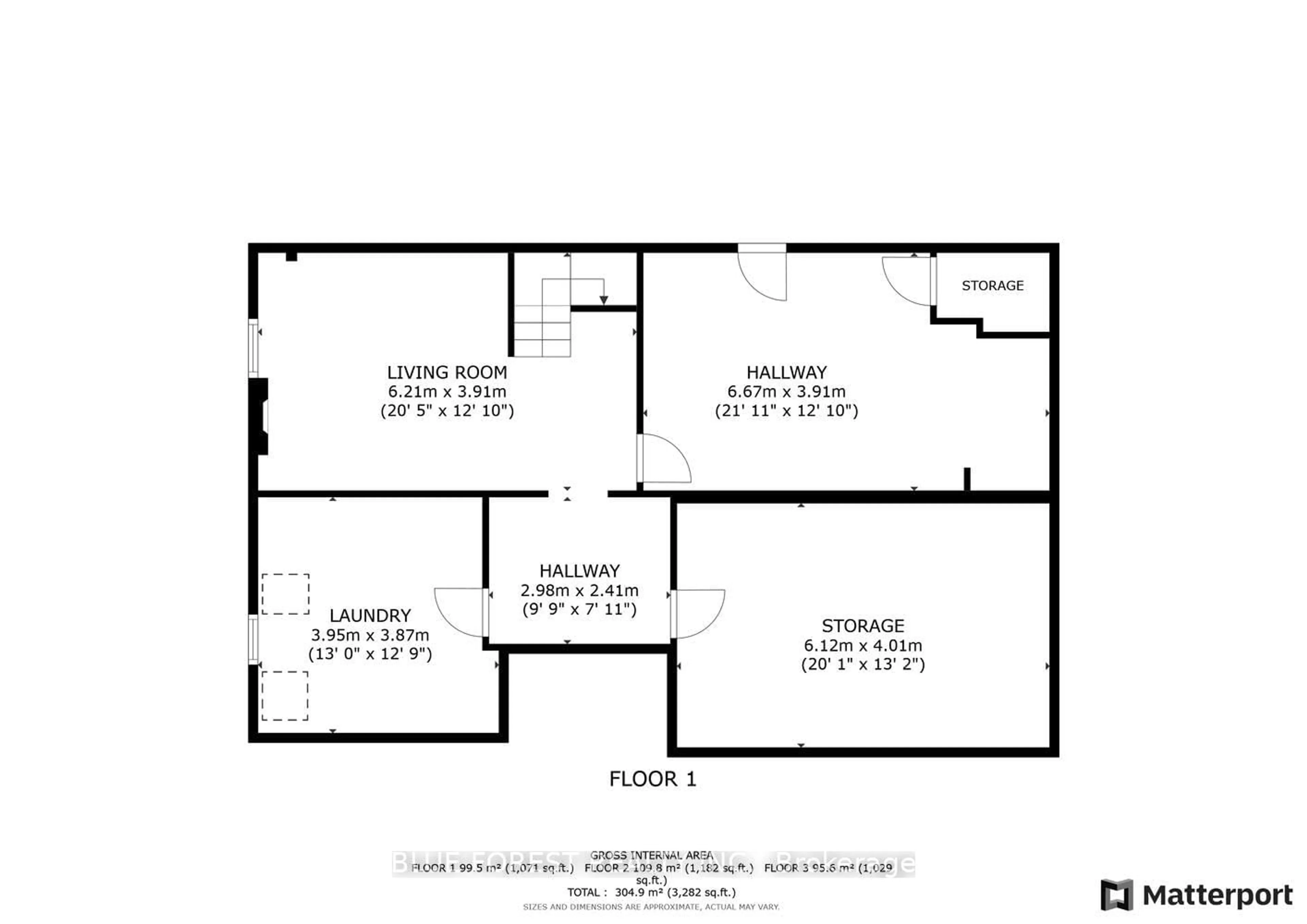 Floor plan for 21948 Adelaide St, Middlesex Centre Ontario N0M 1C0