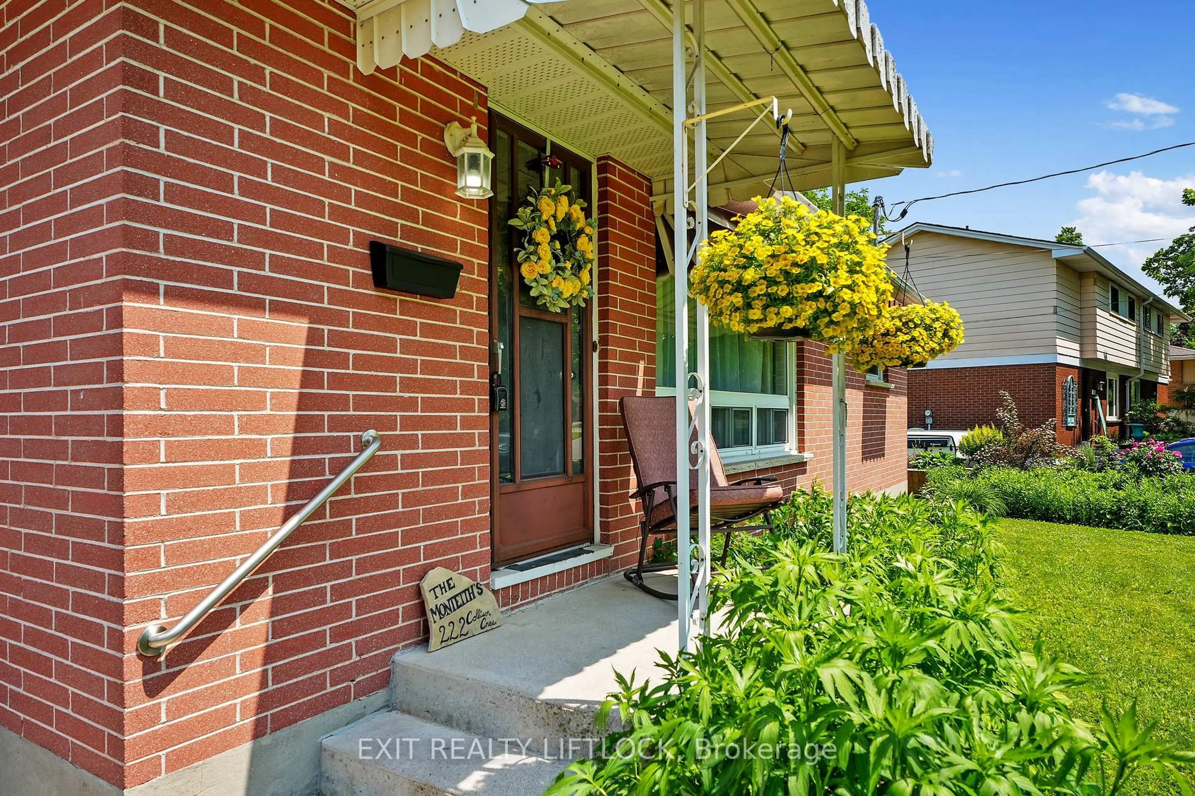 Home with brick exterior material, street for 222 Collison Cres, Peterborough South Ontario K9J 1A8