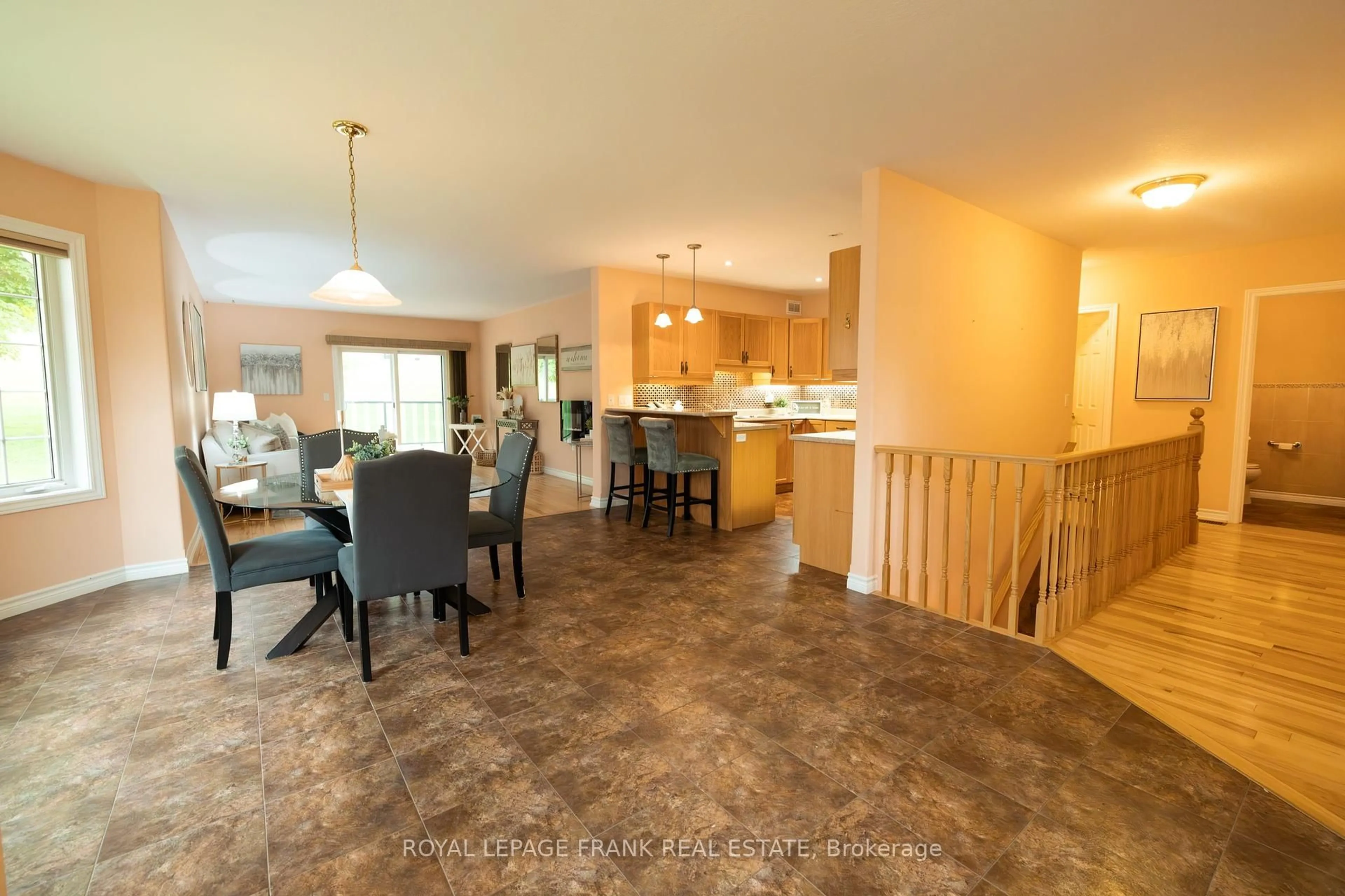 Open concept kitchen, unknown for 96 Village Cres, Peterborough West Ontario K9J 0A9