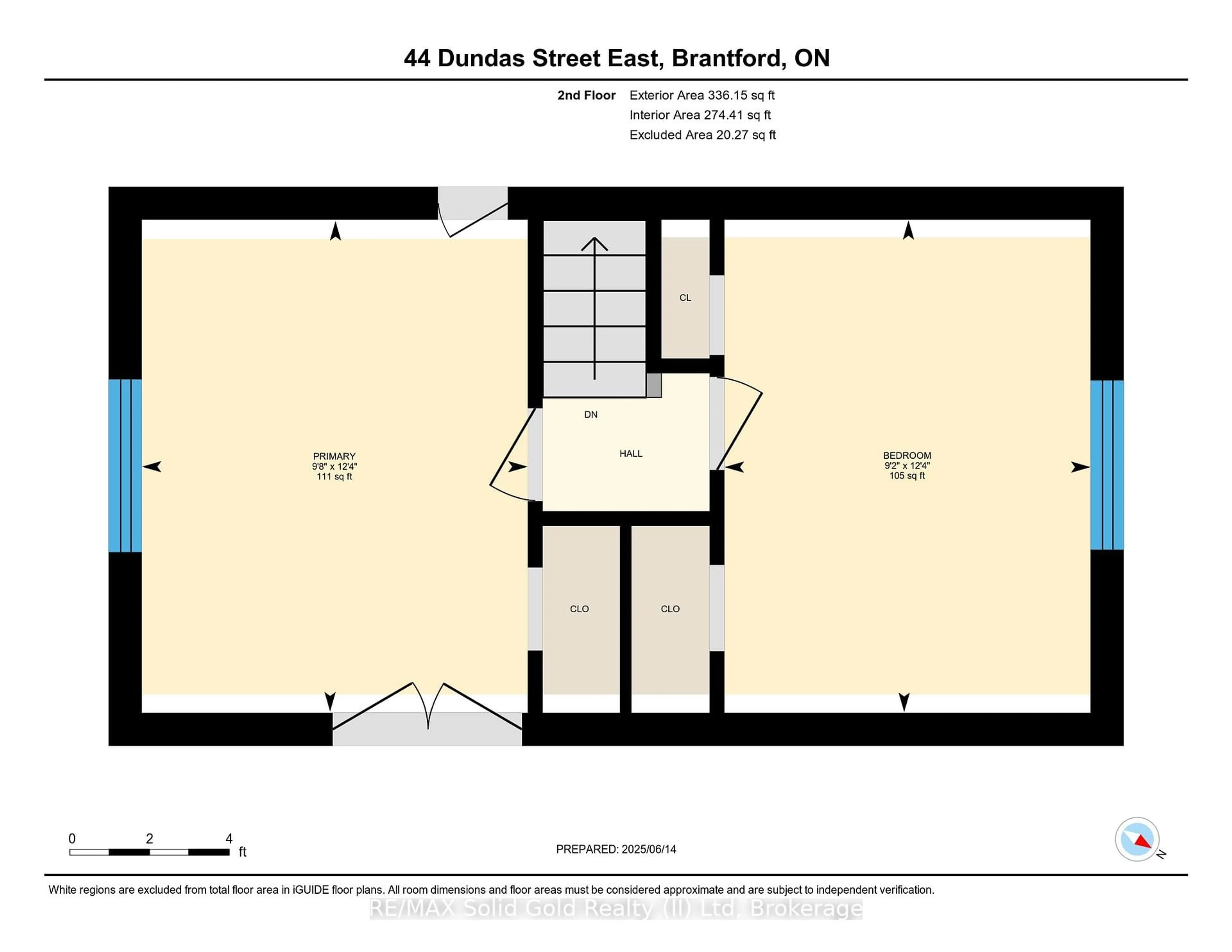 Floor plan for 44 Dundas St, Brantford Ontario N3R 1R5