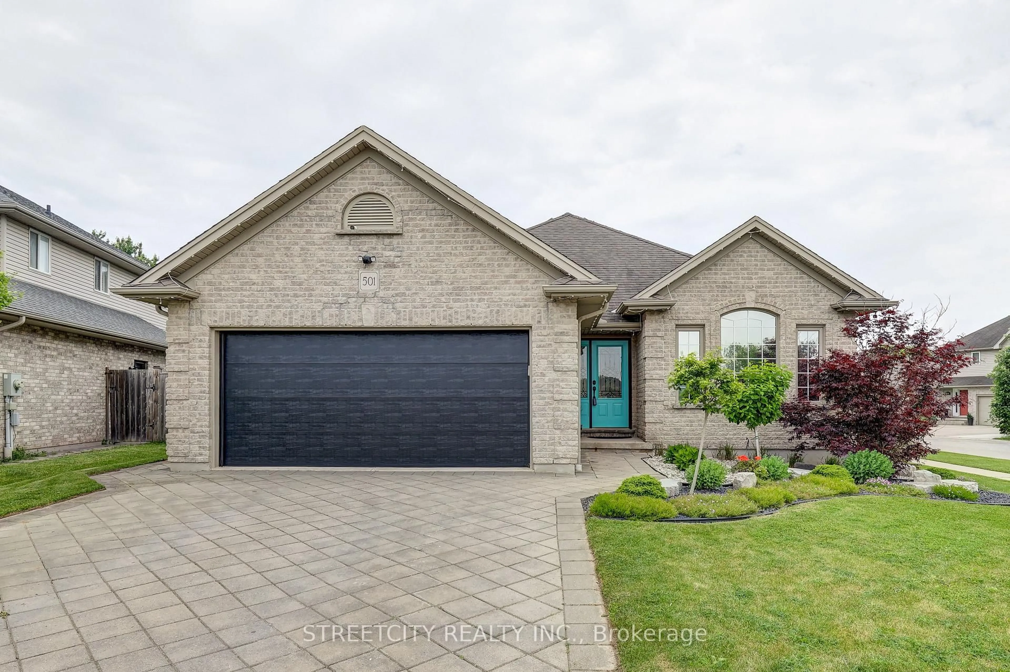 Home with brick exterior material, street for 501 Darcy Dr, Strathroy-Caradoc Ontario N7G 4K9
