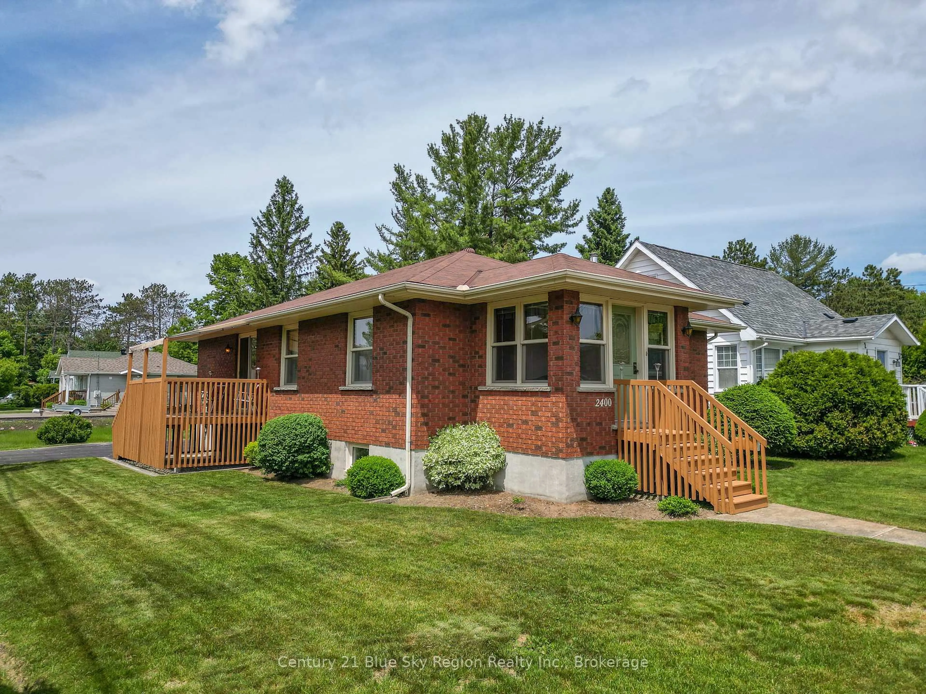 Home with brick exterior material, street for 2400 Alexander Rd, North Bay Ontario P1B 8A1