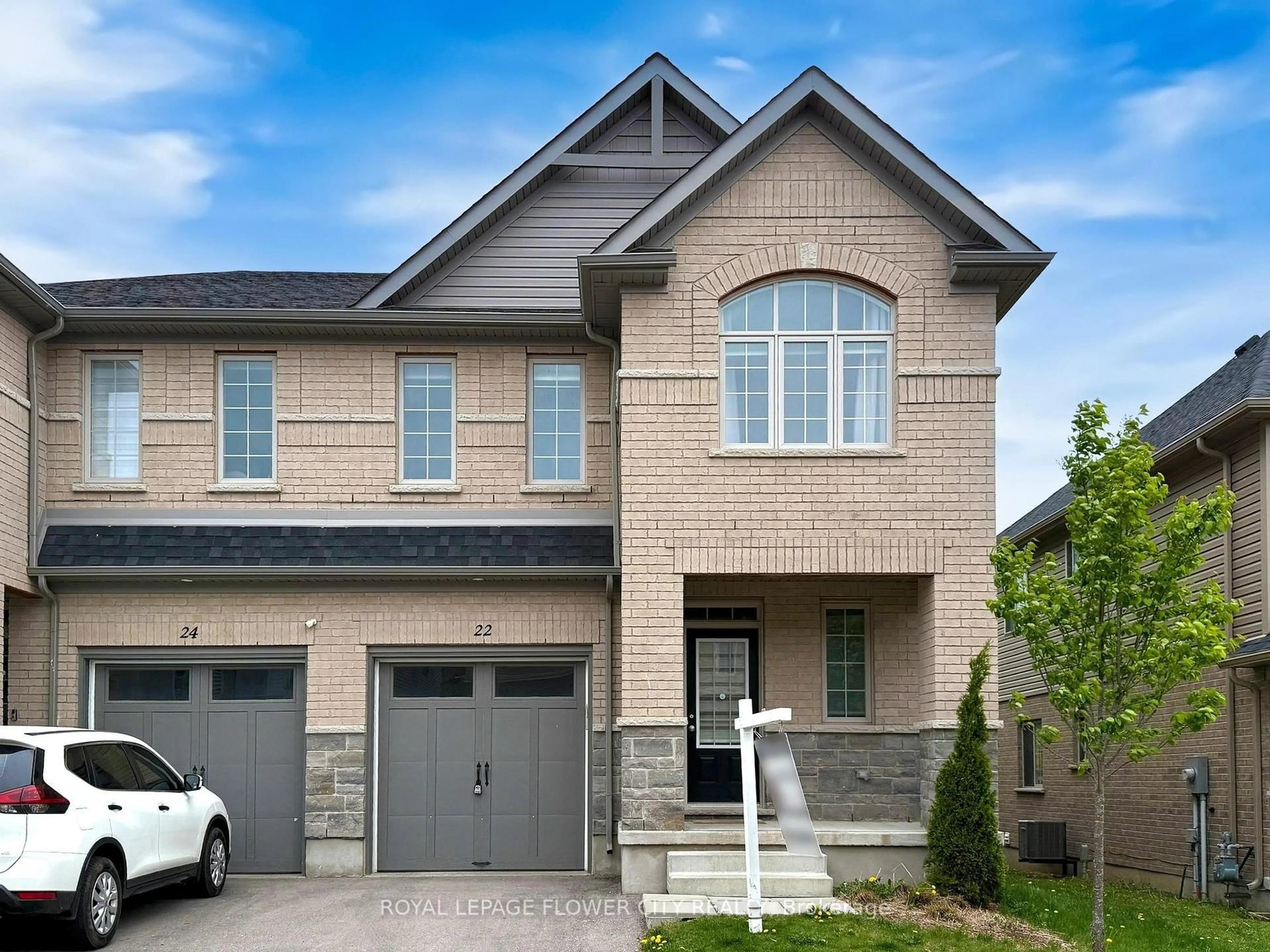 Home with brick exterior material, street for 22 Gleason Cres, Kitchener Ontario N2M 0B7