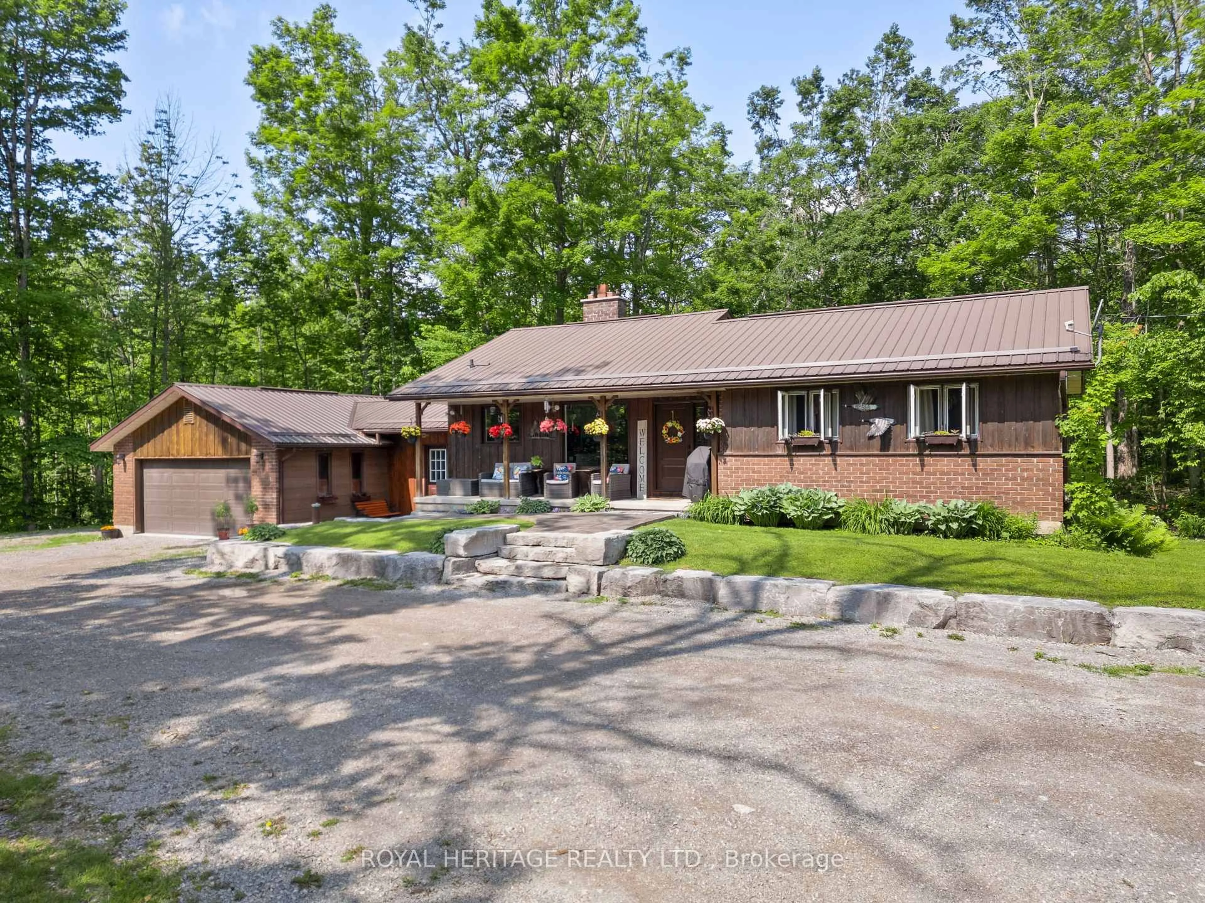 A pic from outside/outdoor area/front of a property/back of a property/a pic from drone, unknown for 65 Bessie Ave, Trent Lakes Ontario K0M 1A0