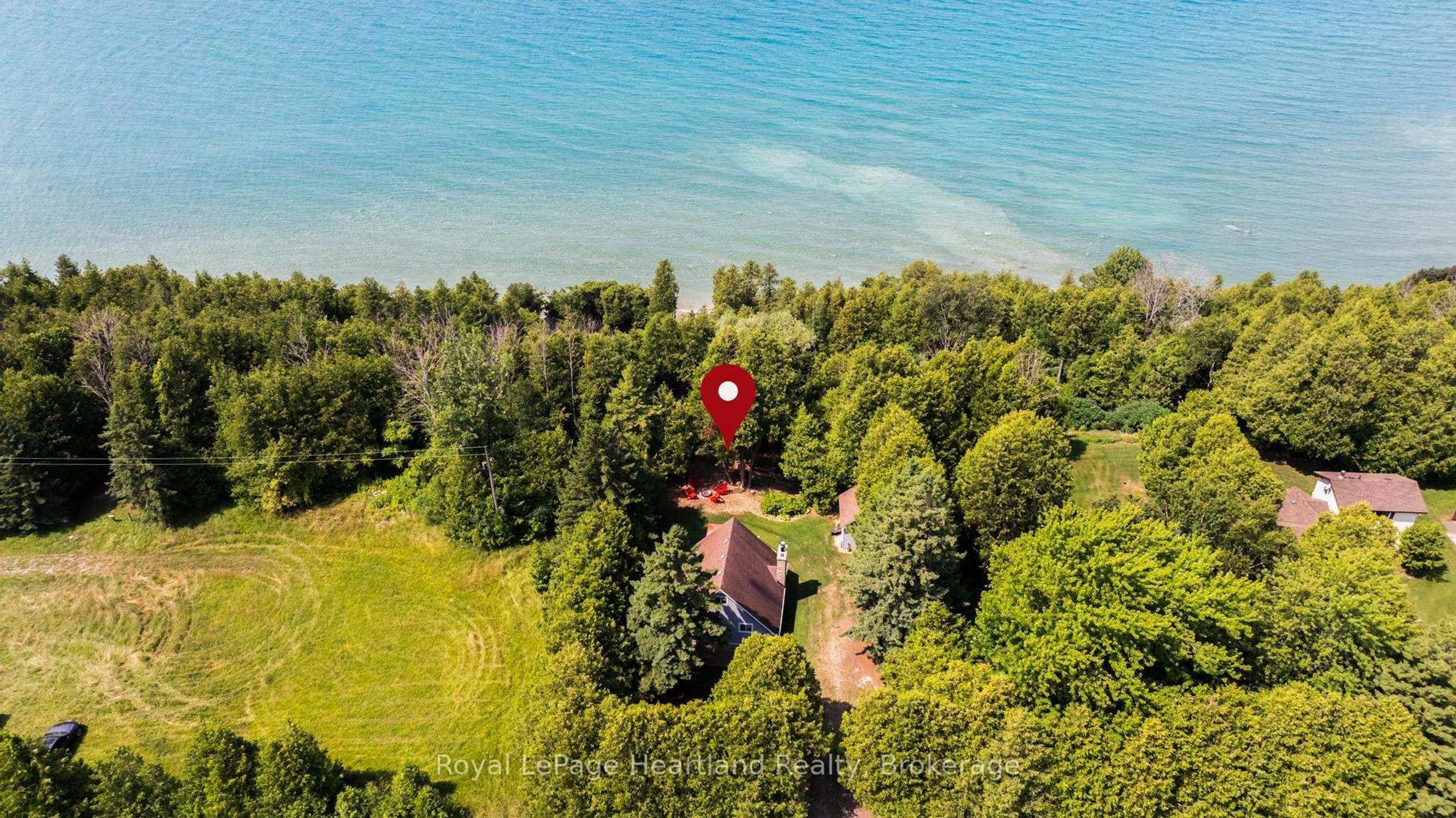 A pic from outside/outdoor area/front of a property/back of a property/a pic from drone, water/lake/river/ocean view for 83403 DAVID Dr, Ashfield-Colborne-Wawanosh Ontario N7A 3X9