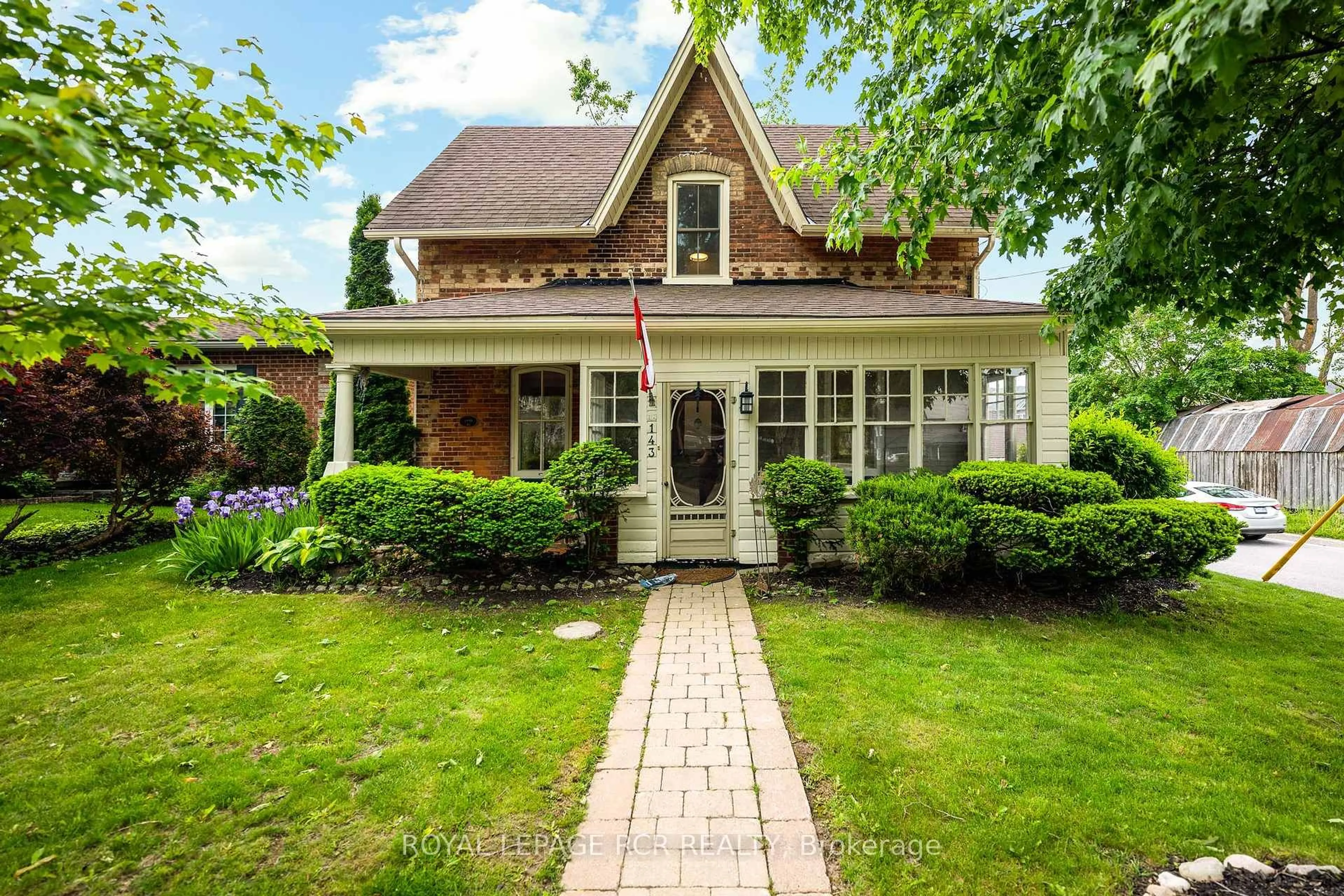 Home with brick exterior material, street for 143 First Ave, Shelburne Ontario L9V 2X7