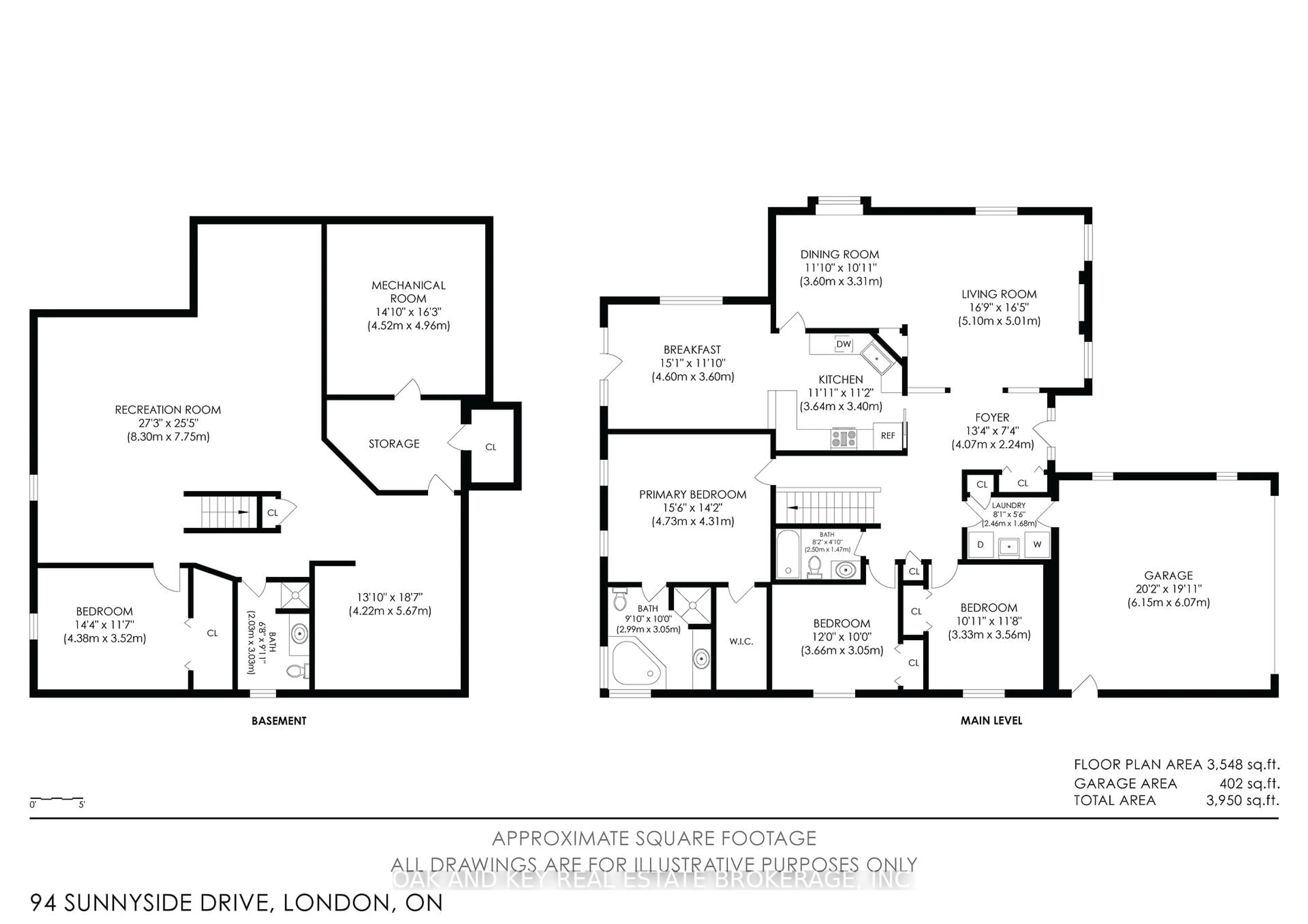 Floor plan for 94 SUNNYSIDE Dr, London North Ontario N5X 3N1