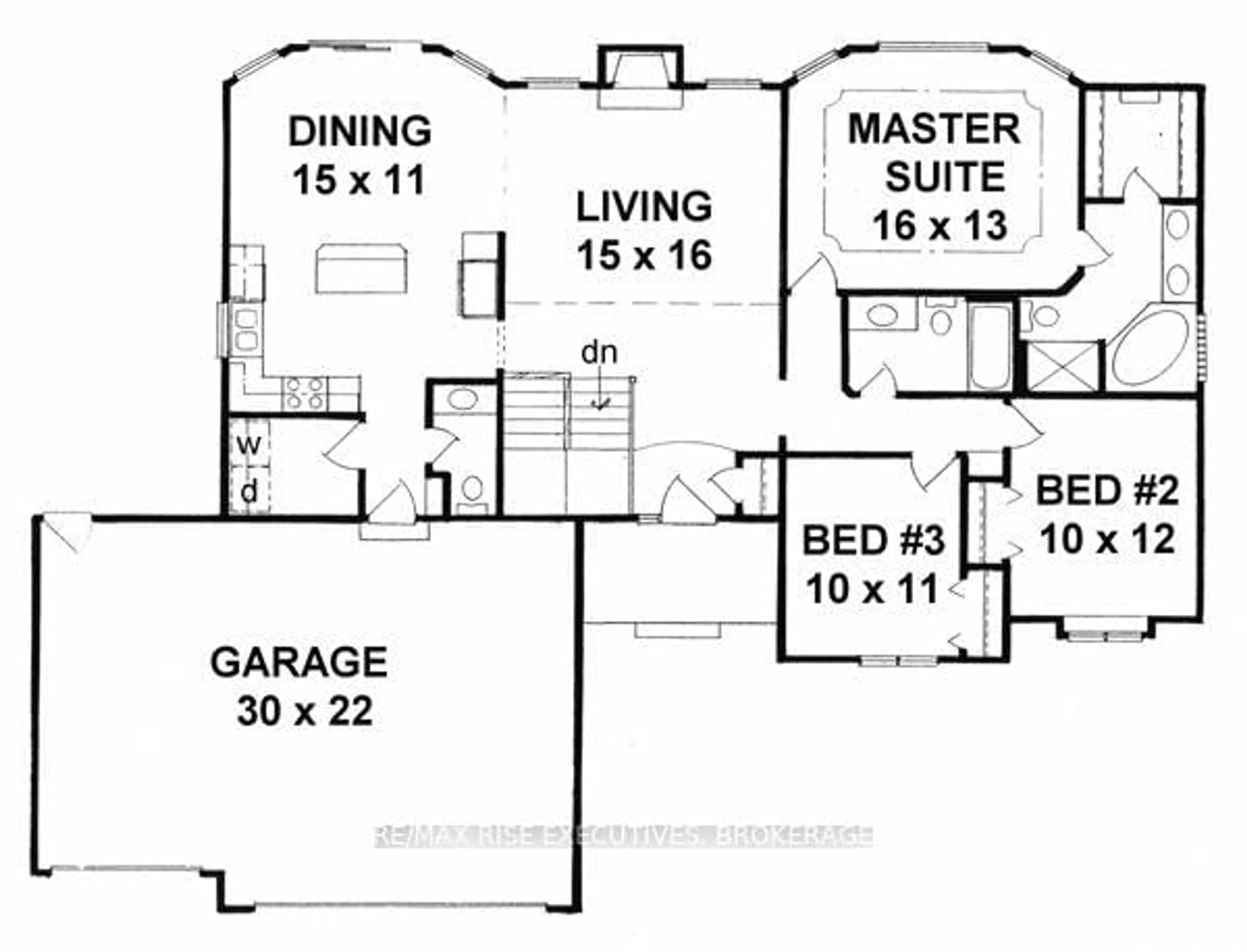 Floor plan for LOT B4 HETU Rd, Front of Leeds & Seeleys Bay Ontario K7G 2V3