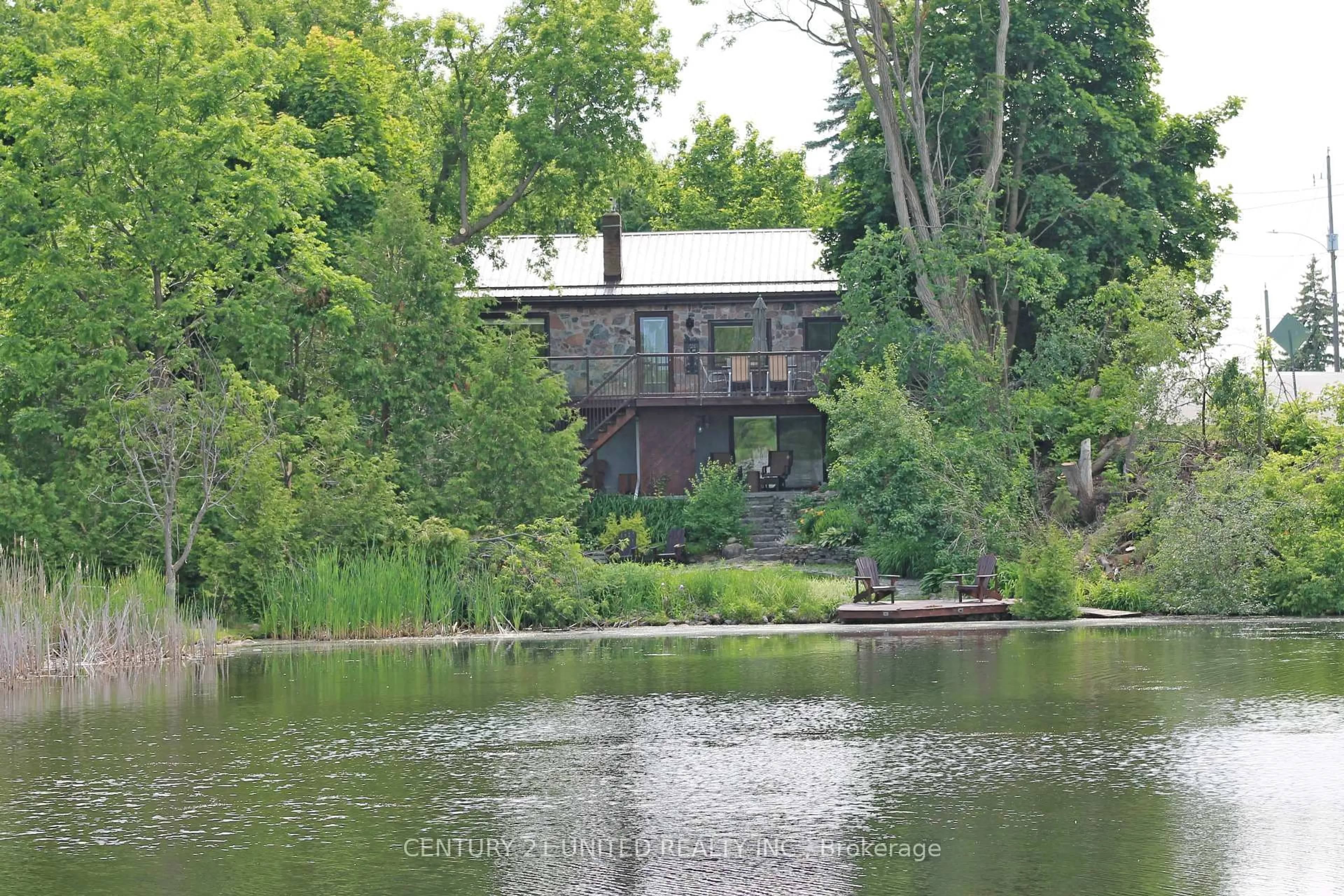 Patio, water/lake/river/ocean view for 646 Ludgate St, Peterborough East Ontario K9H 2C2