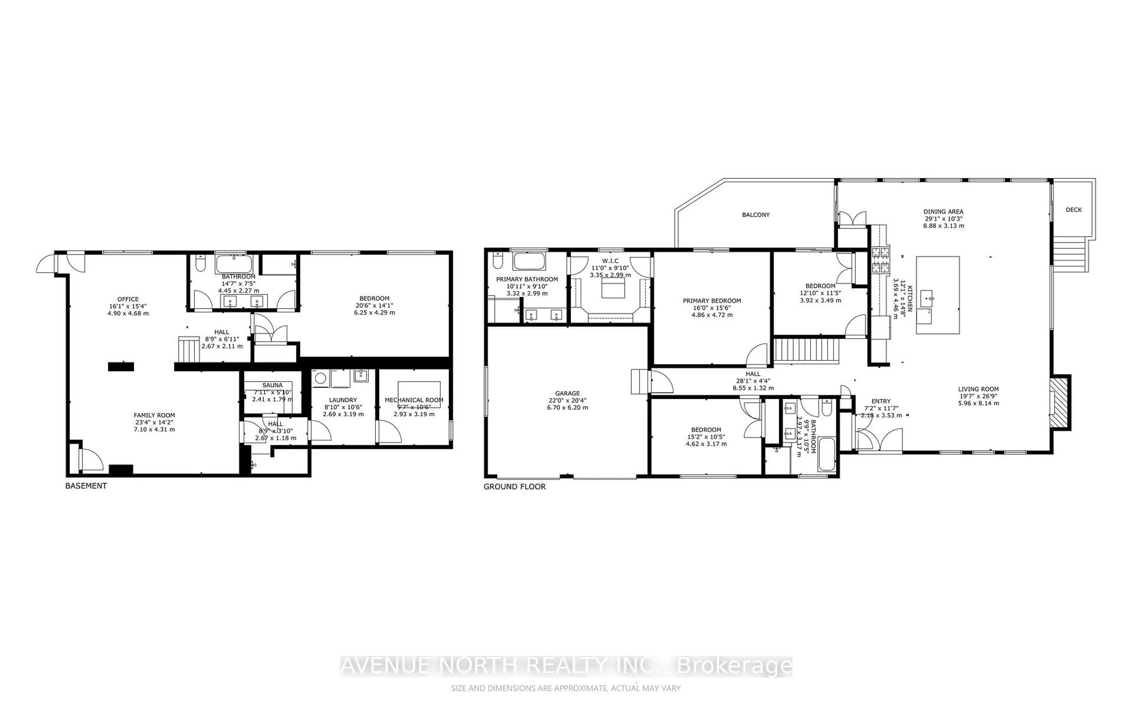 Floor plan for 1885 Prince Of Wales Dr, Ottawa Ontario K2C 1P2