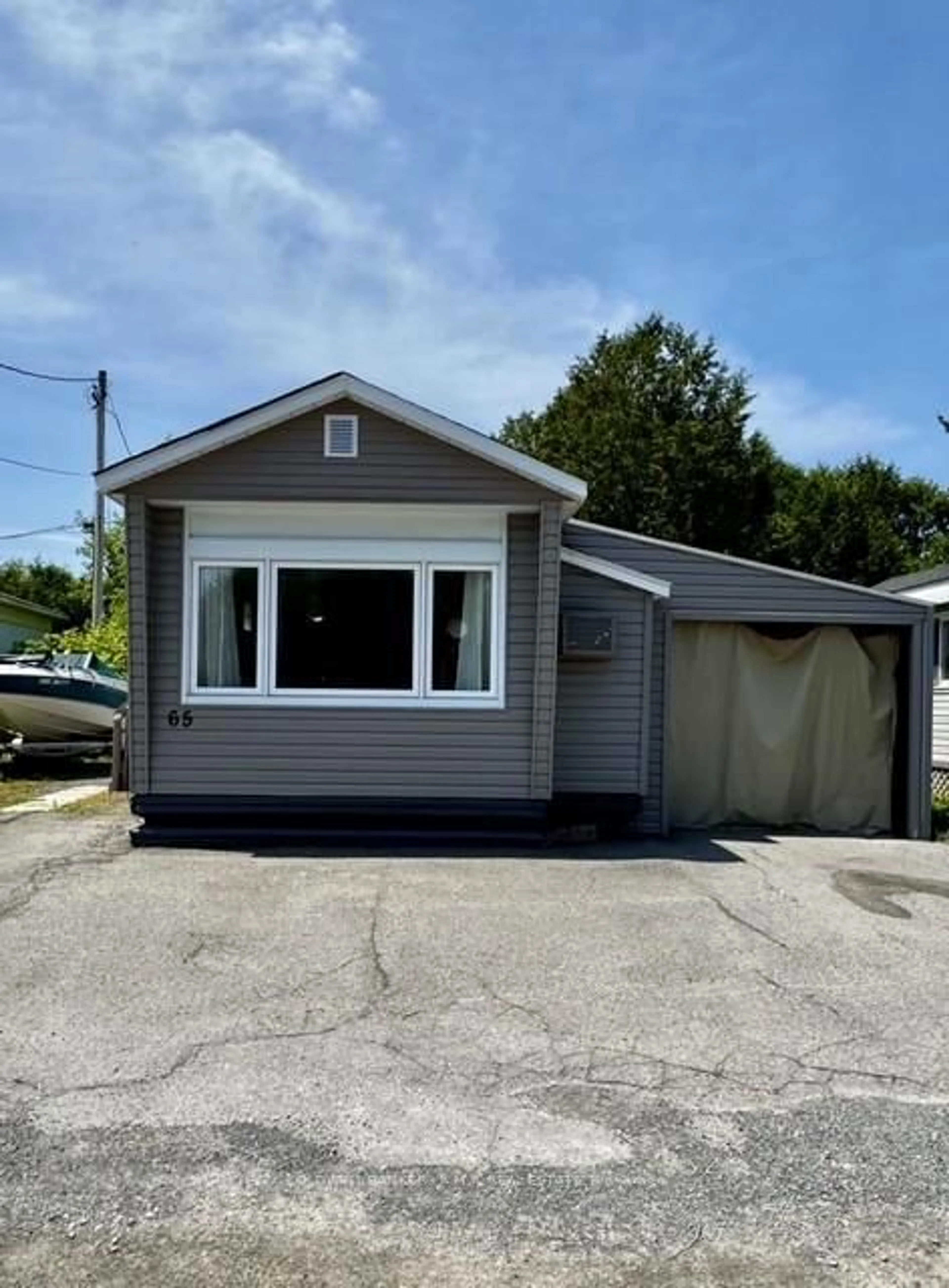 Home with vinyl exterior material, street for 3535 St Joseph Blvd #65, Orleans Ontario K4A 0Z6