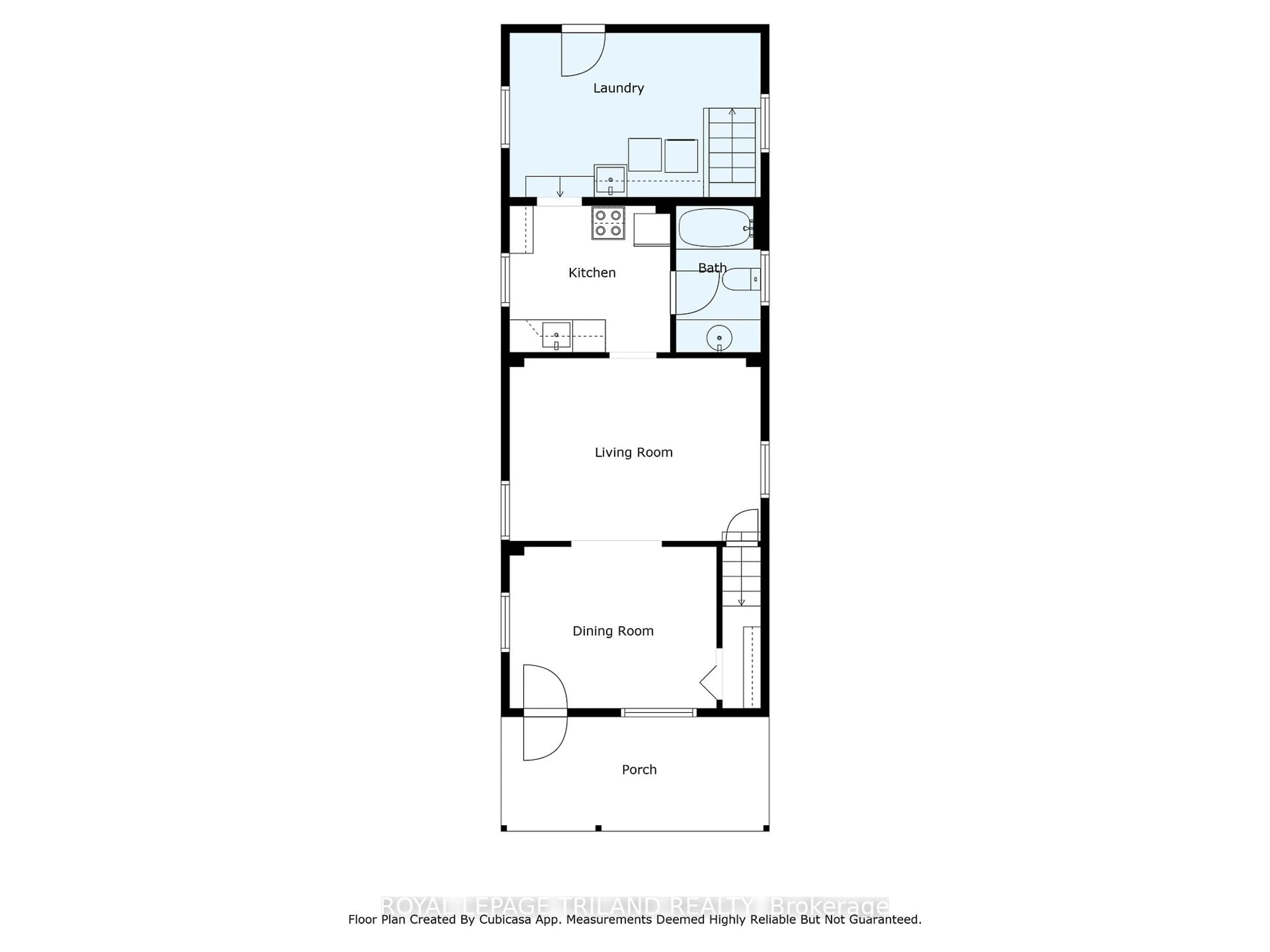 Floor plan for 173 Centre St, Strathroy Caradoc Ontario N7G 1T3