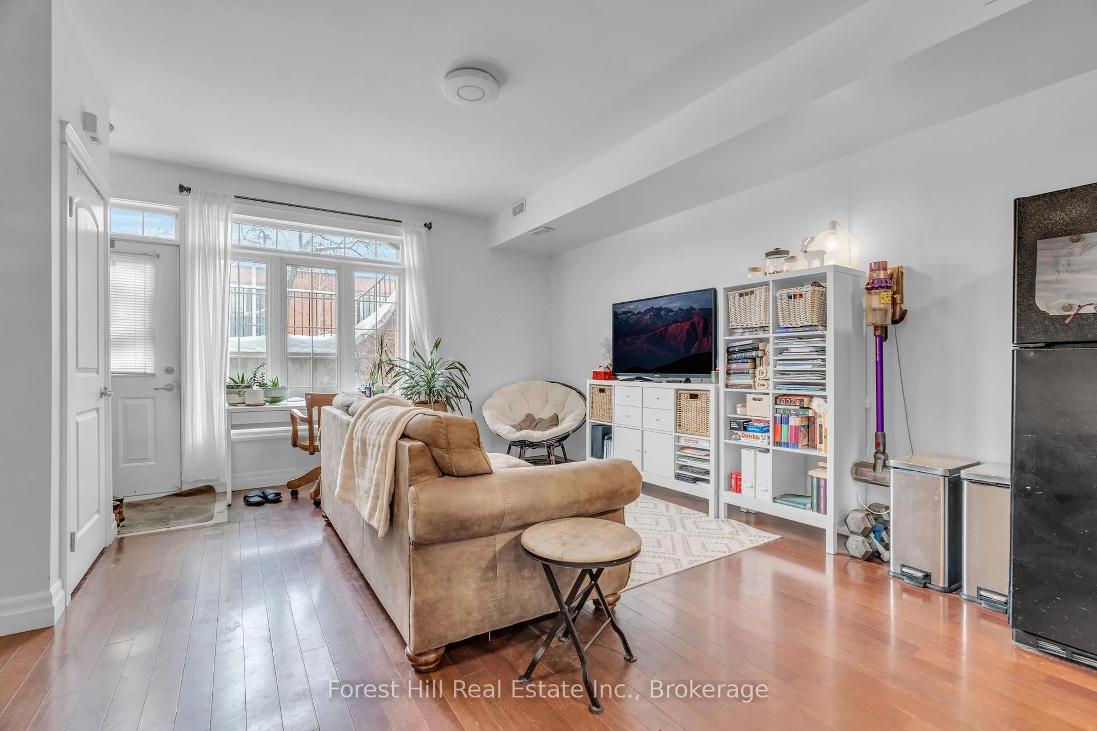 Living room with furniture, unknown for 555 King St #104, Kitchener Ontario N2G 2L9