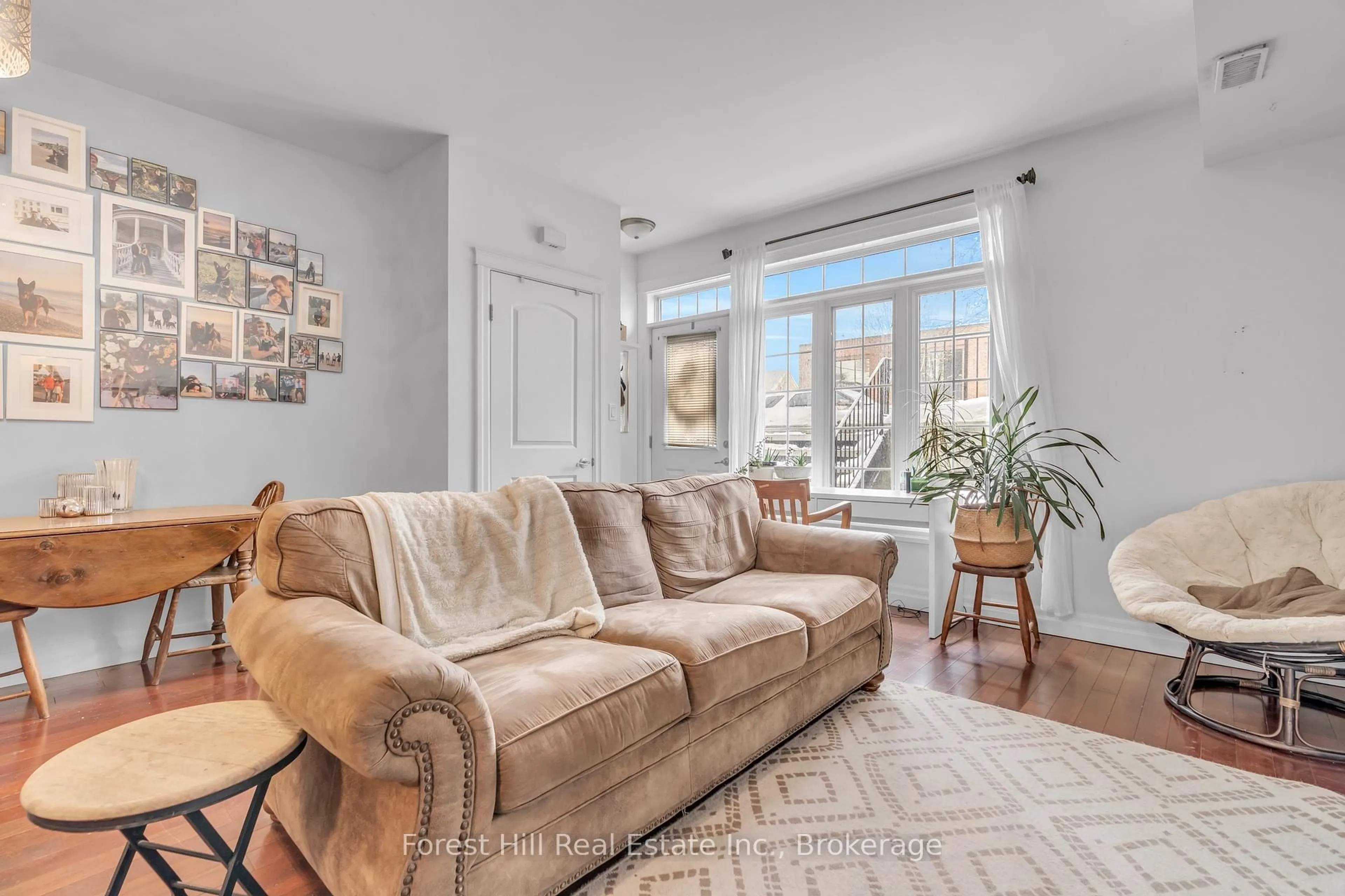 Living room with furniture, unknown for 555 King St #104, Kitchener Ontario N2G 2L9