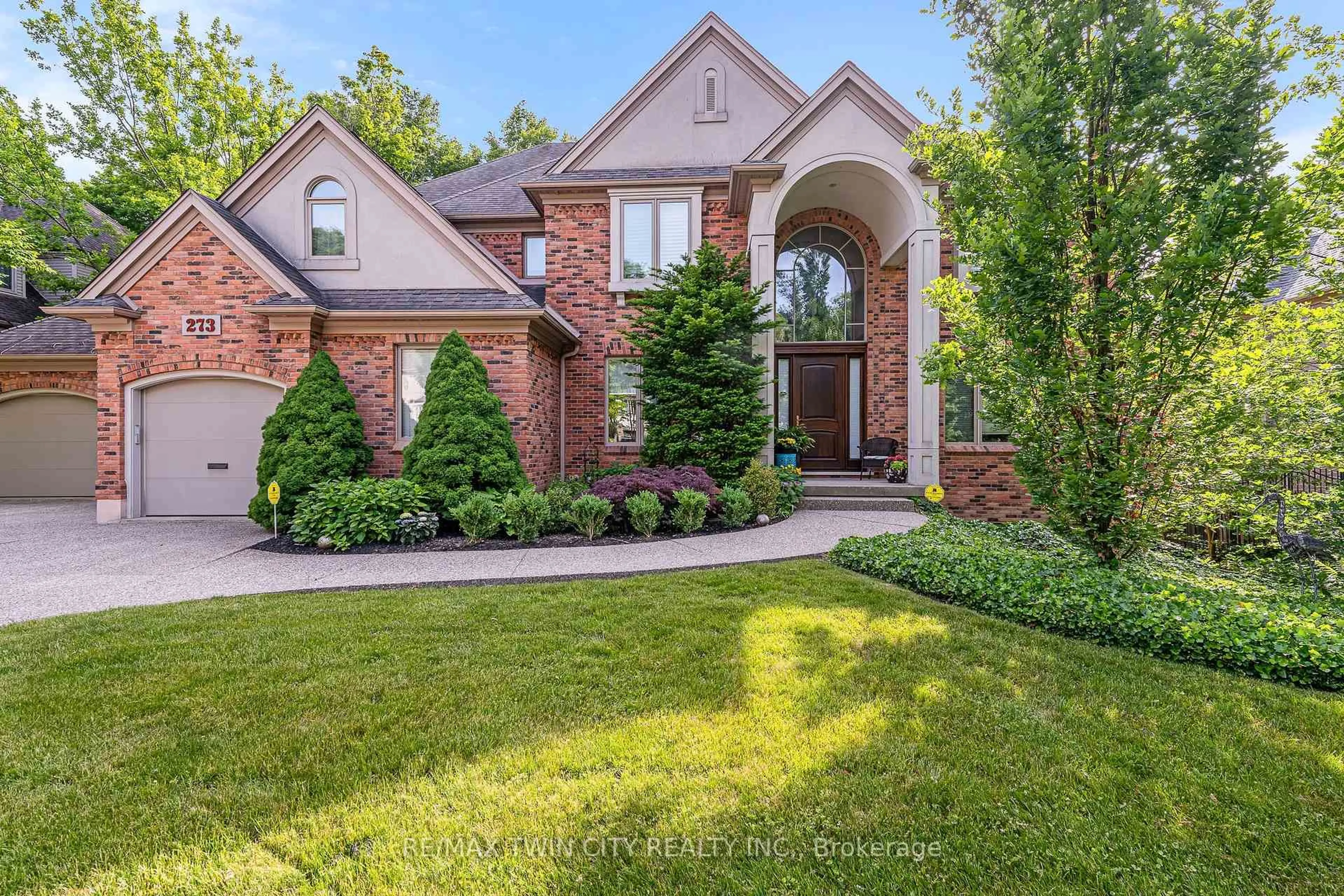 Home with brick exterior material, street for 273 Carrington Pl, Waterloo Ontario N2T 2L1