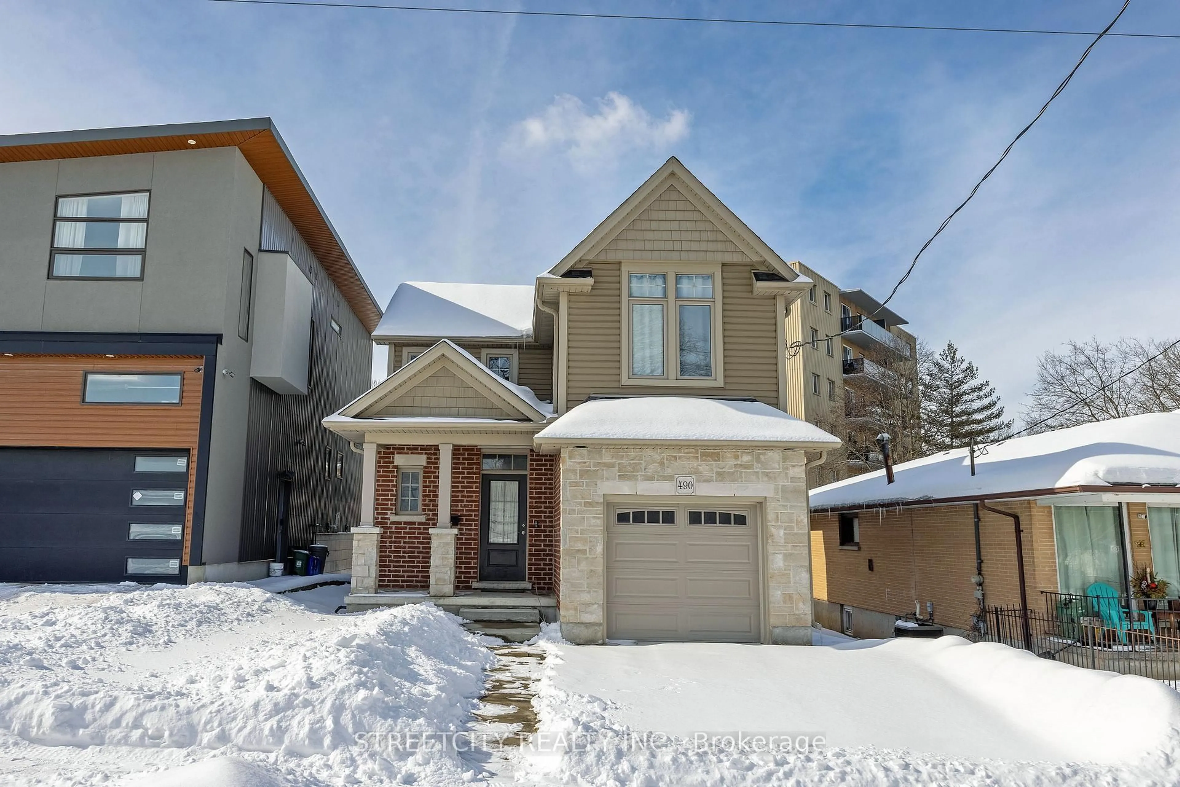 Home with brick exterior material, street for 490 Phyllis St, London South Ontario N6J 2Z4