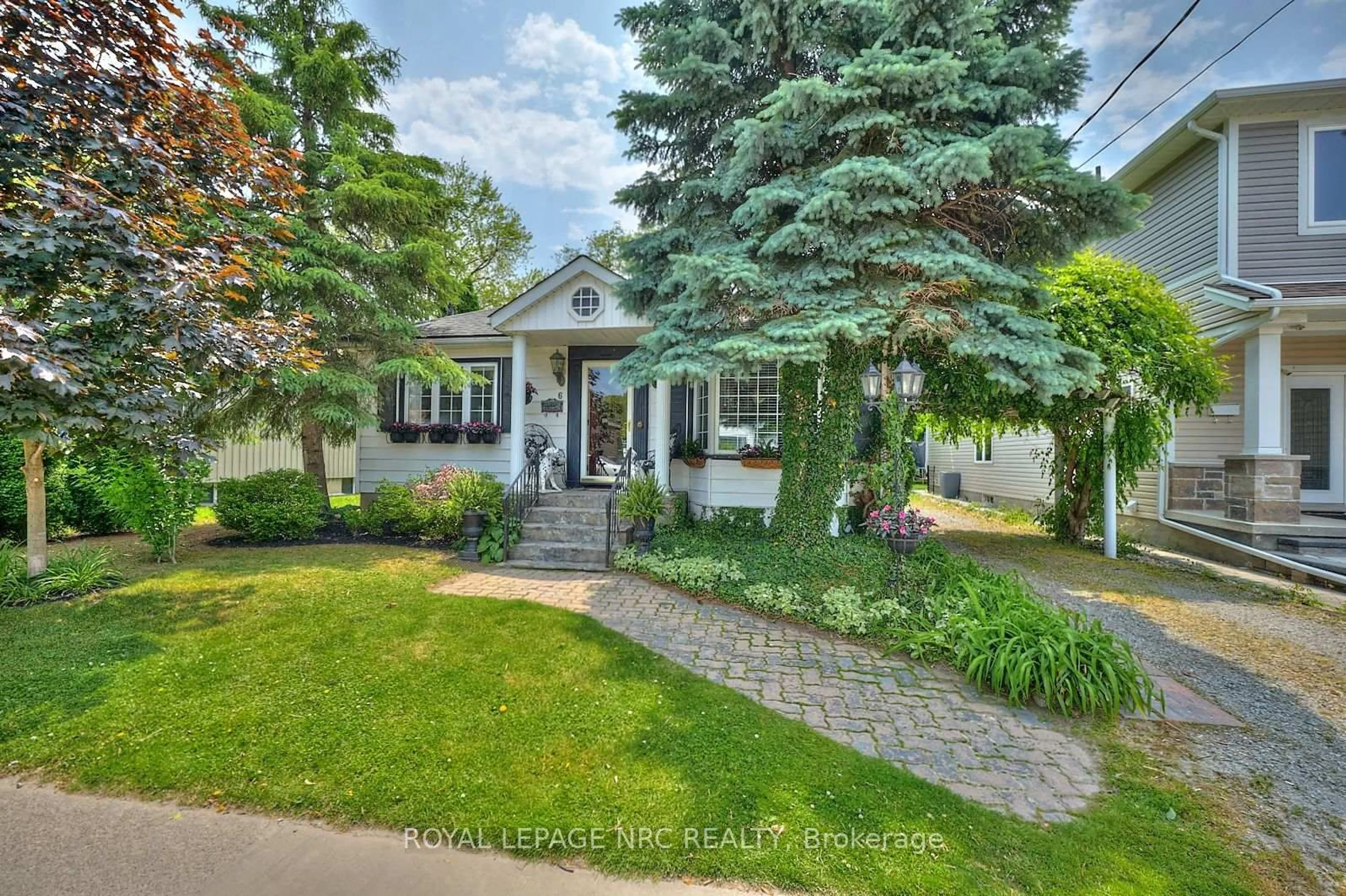 Home with brick exterior material, street for 6 Burness Dr, St. Catharines Ontario L2P 1J3