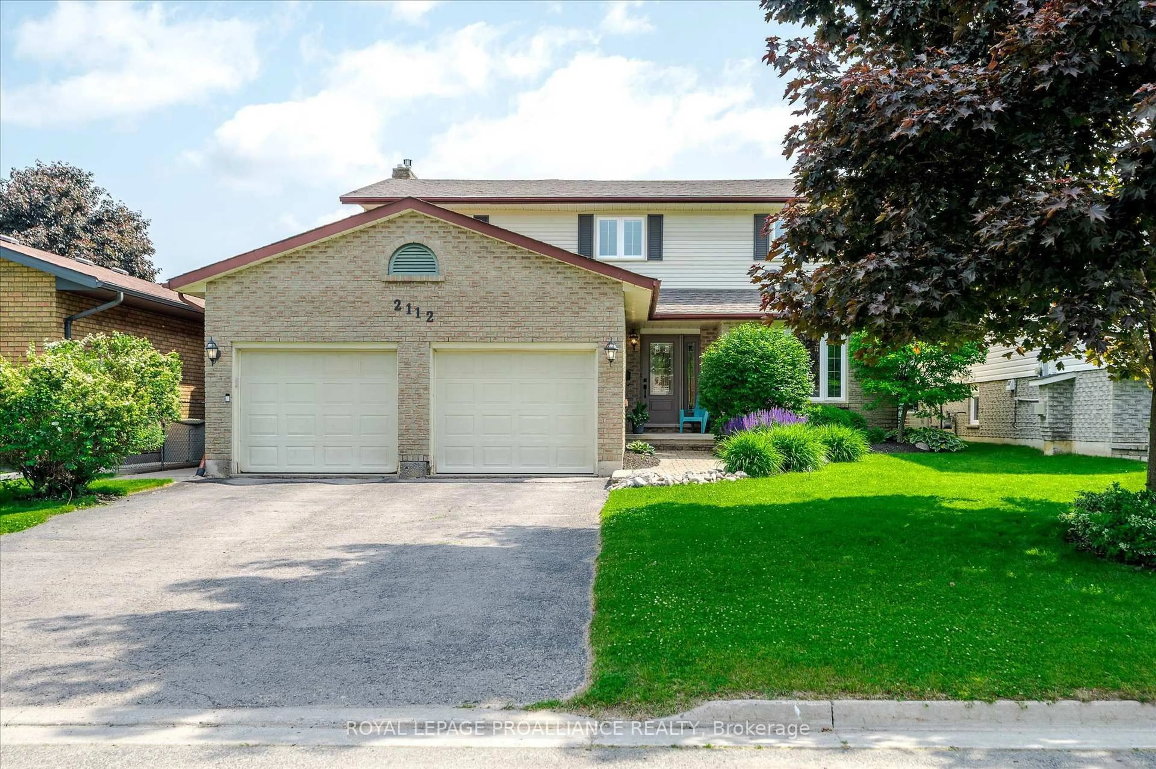 Home with brick exterior material, street for 2112 Lorraine Dr, Peterborough North Ontario K9L 1X4