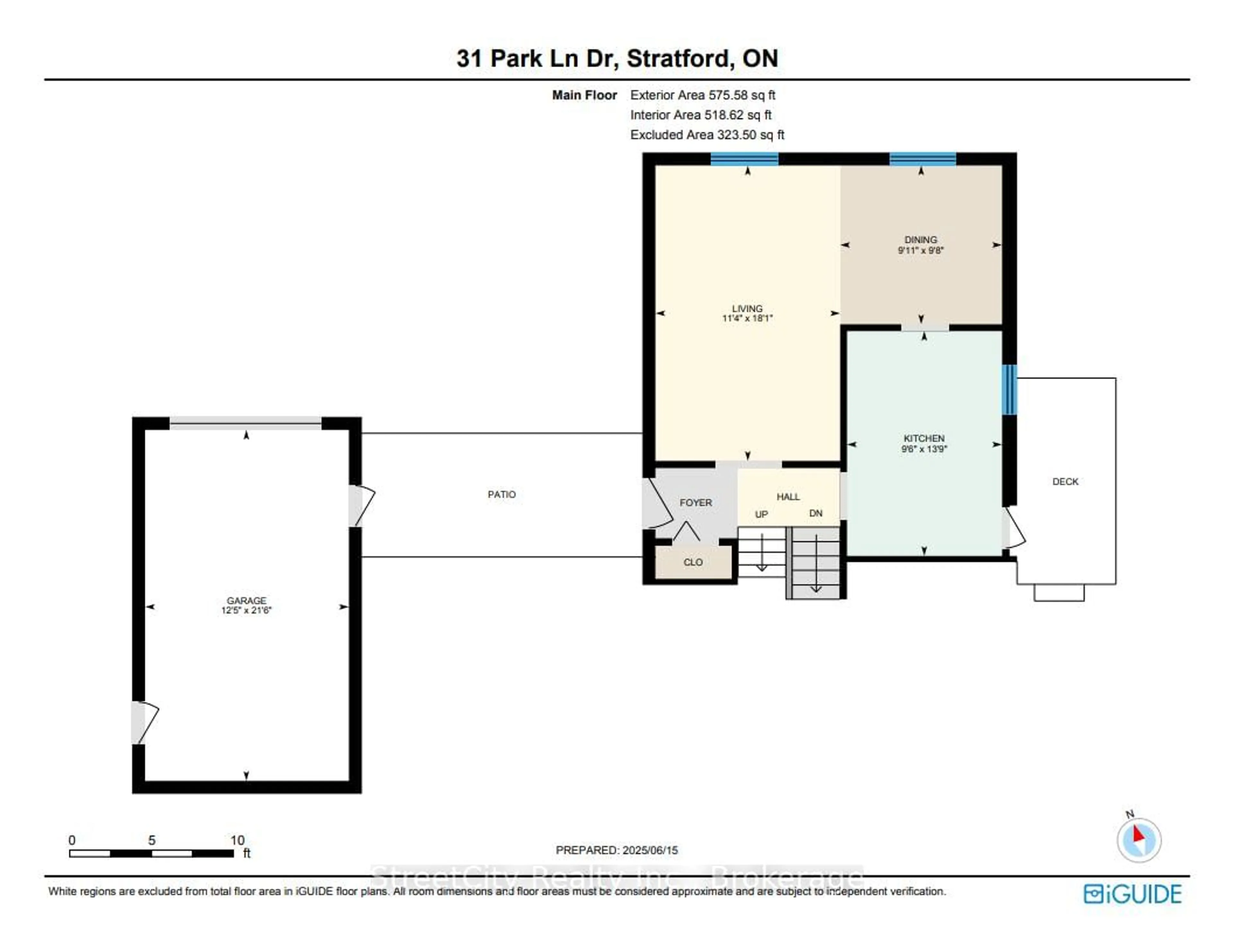 Floor plan for 31 Park Lane Dr, Stratford Ontario N5A 5C1