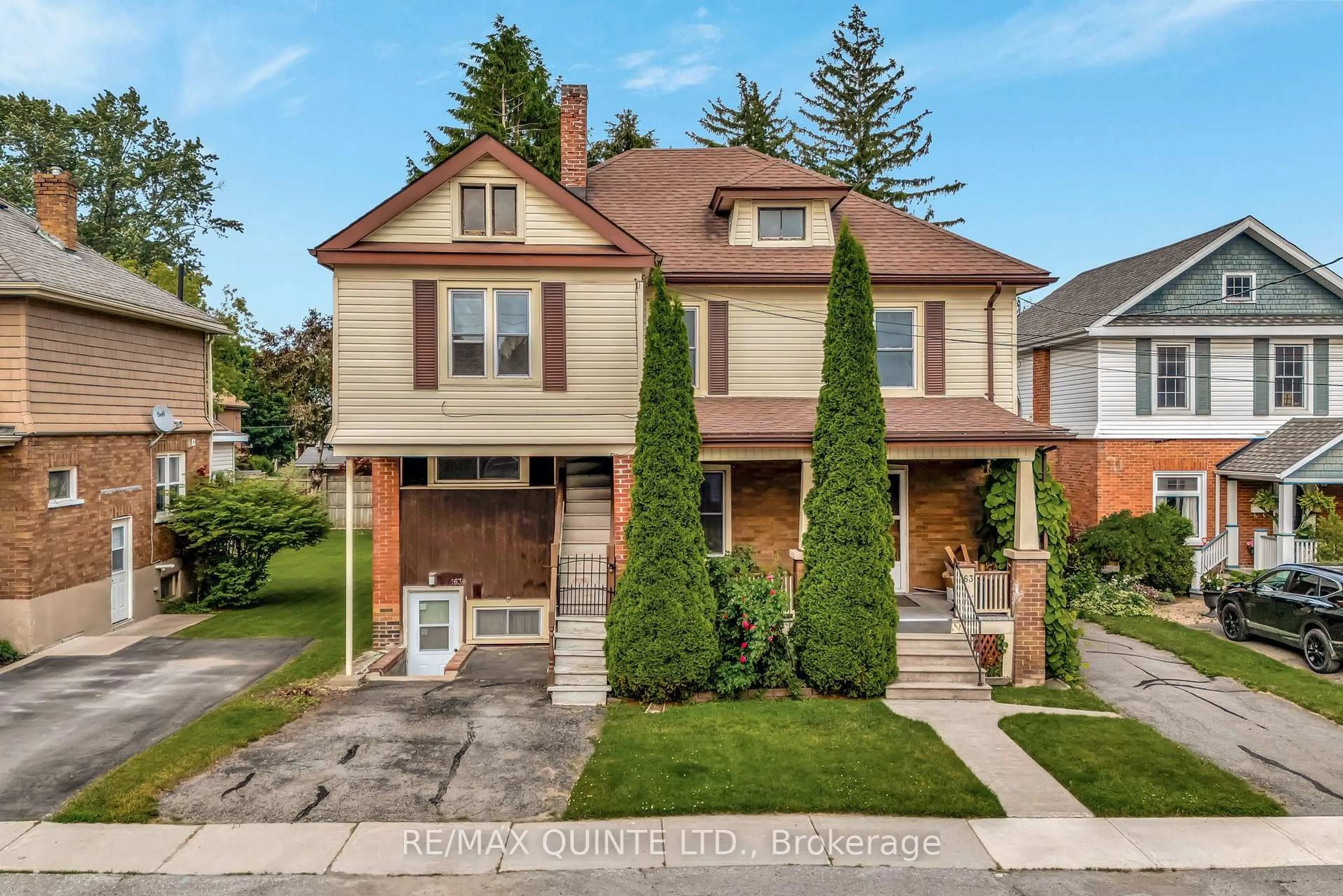 Home with brick exterior material, street for 163 Albert St, Belleville Ontario K8N 3N5
