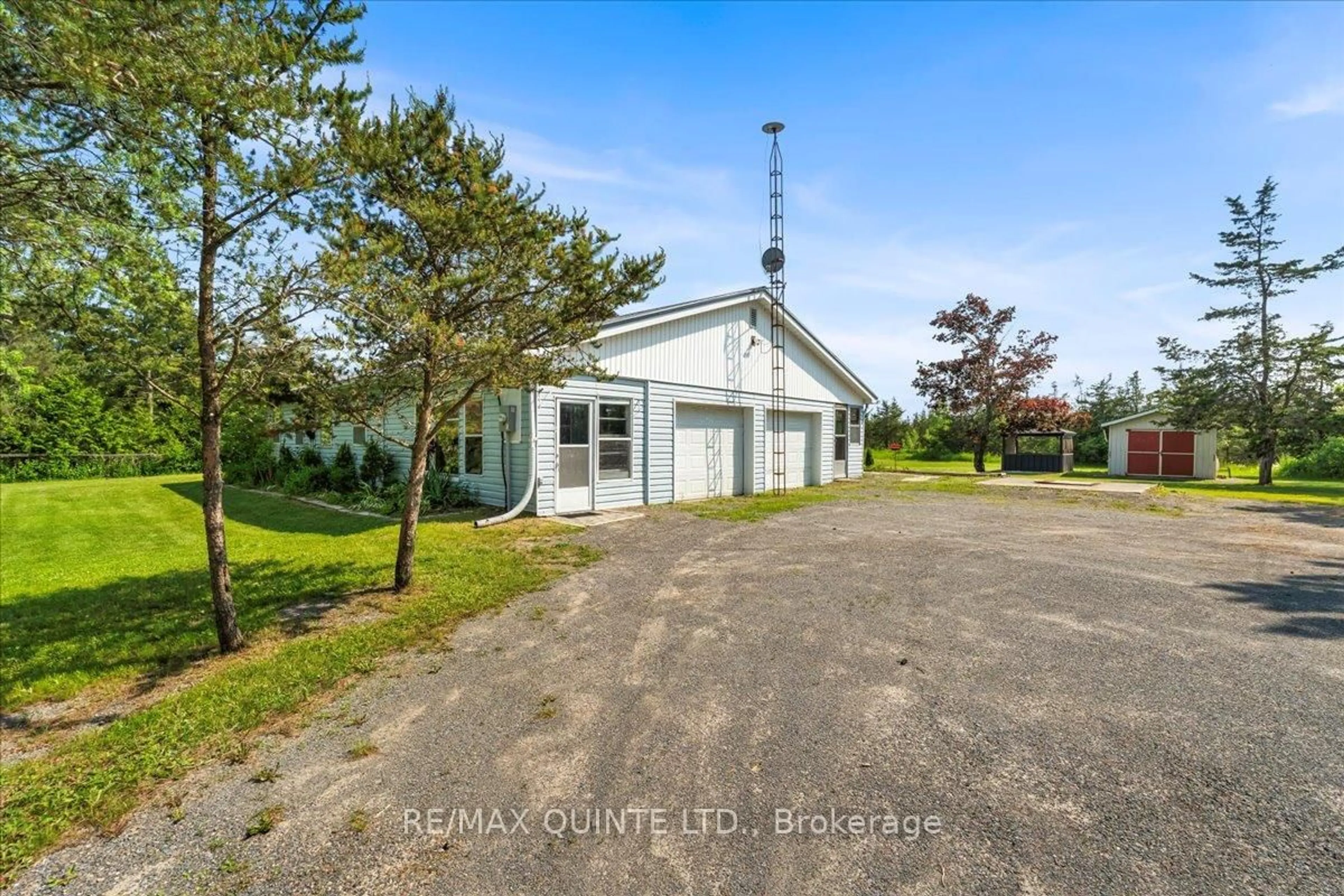 A pic from outside/outdoor area/front of a property/back of a property/a pic from drone, building for 20 County Road 17, Prince Edward County Ontario K0K 2T0
