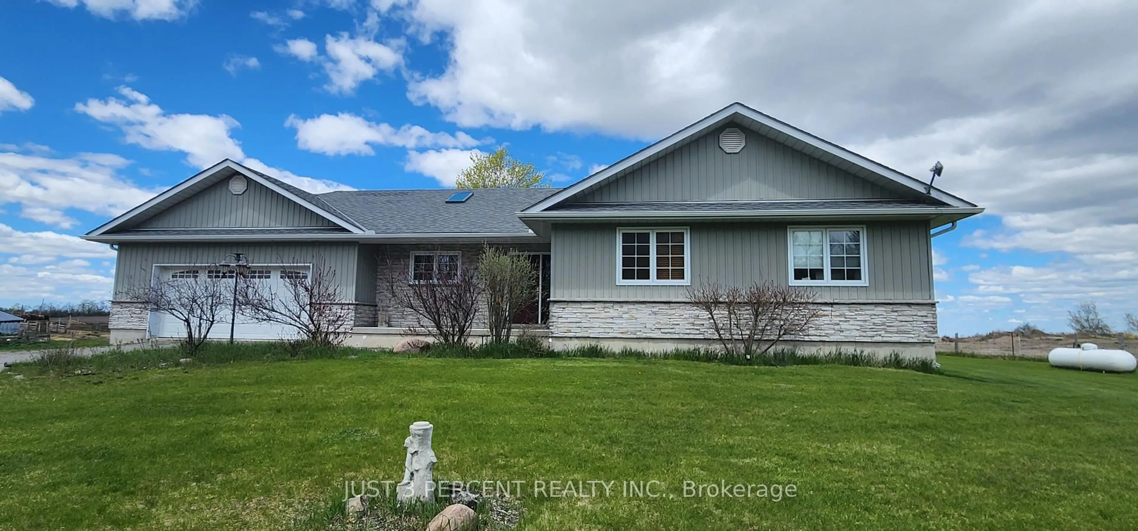 Home with vinyl exterior material, street for 690 County Road 2, Otonabee-South Monaghan Ontario K0L 1B0